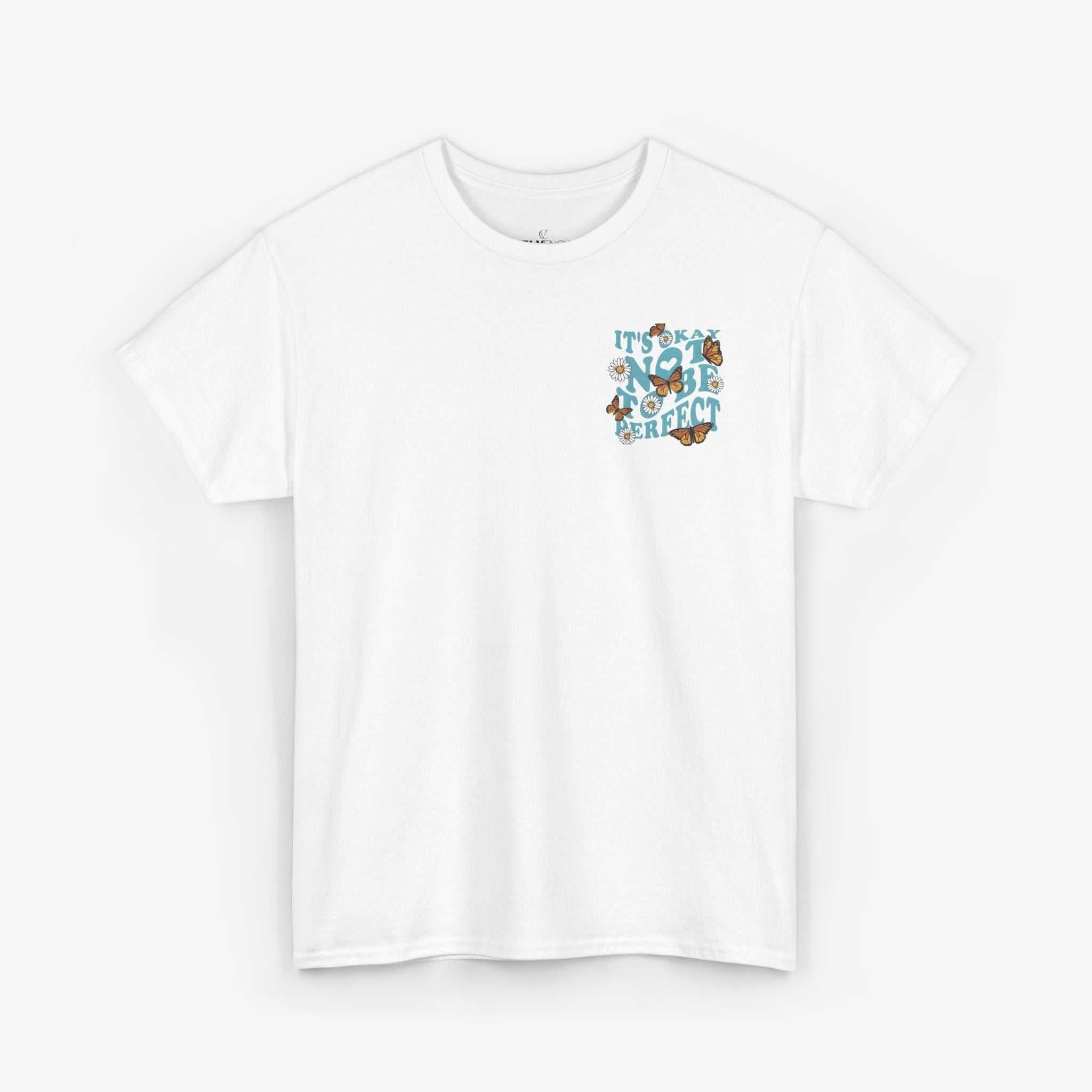 Feel Good Unisex Heavy Cotton Tee - It's Okay Not to Be Perfect