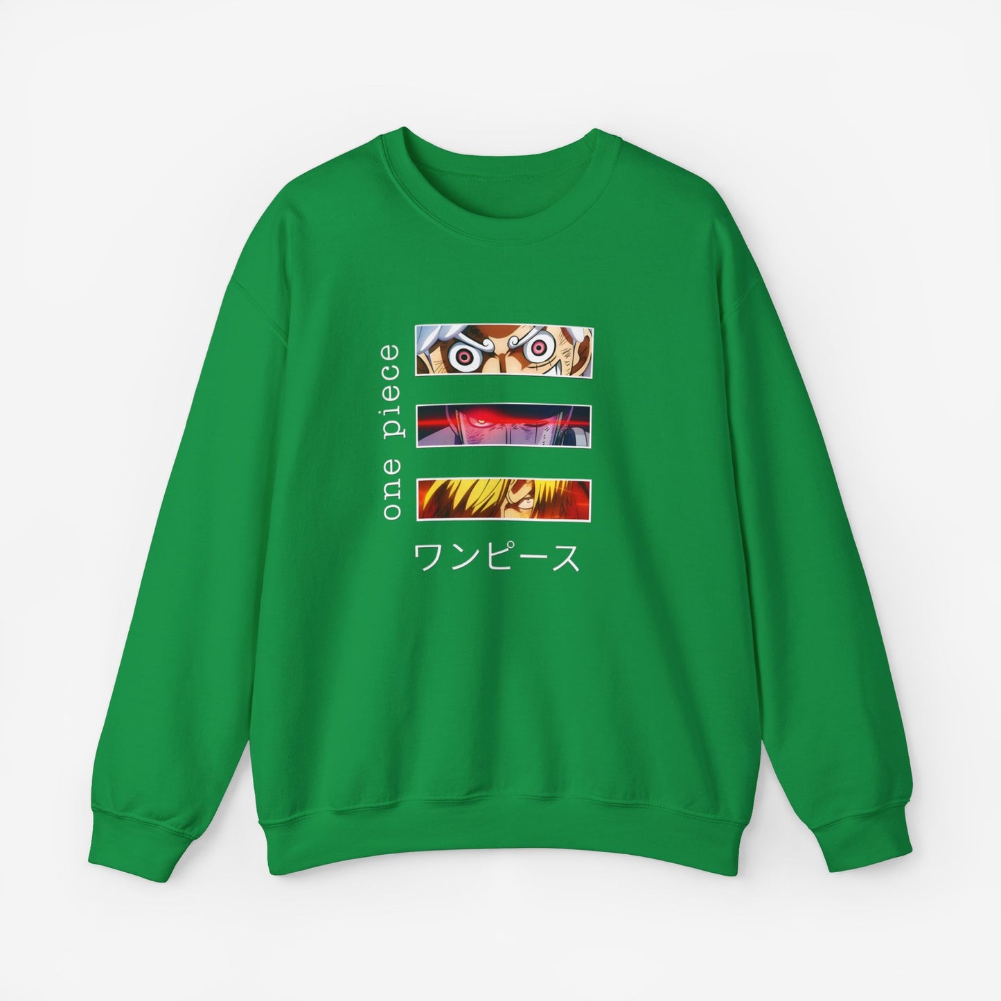Unisex Anime Sweatshirt S Irish Green