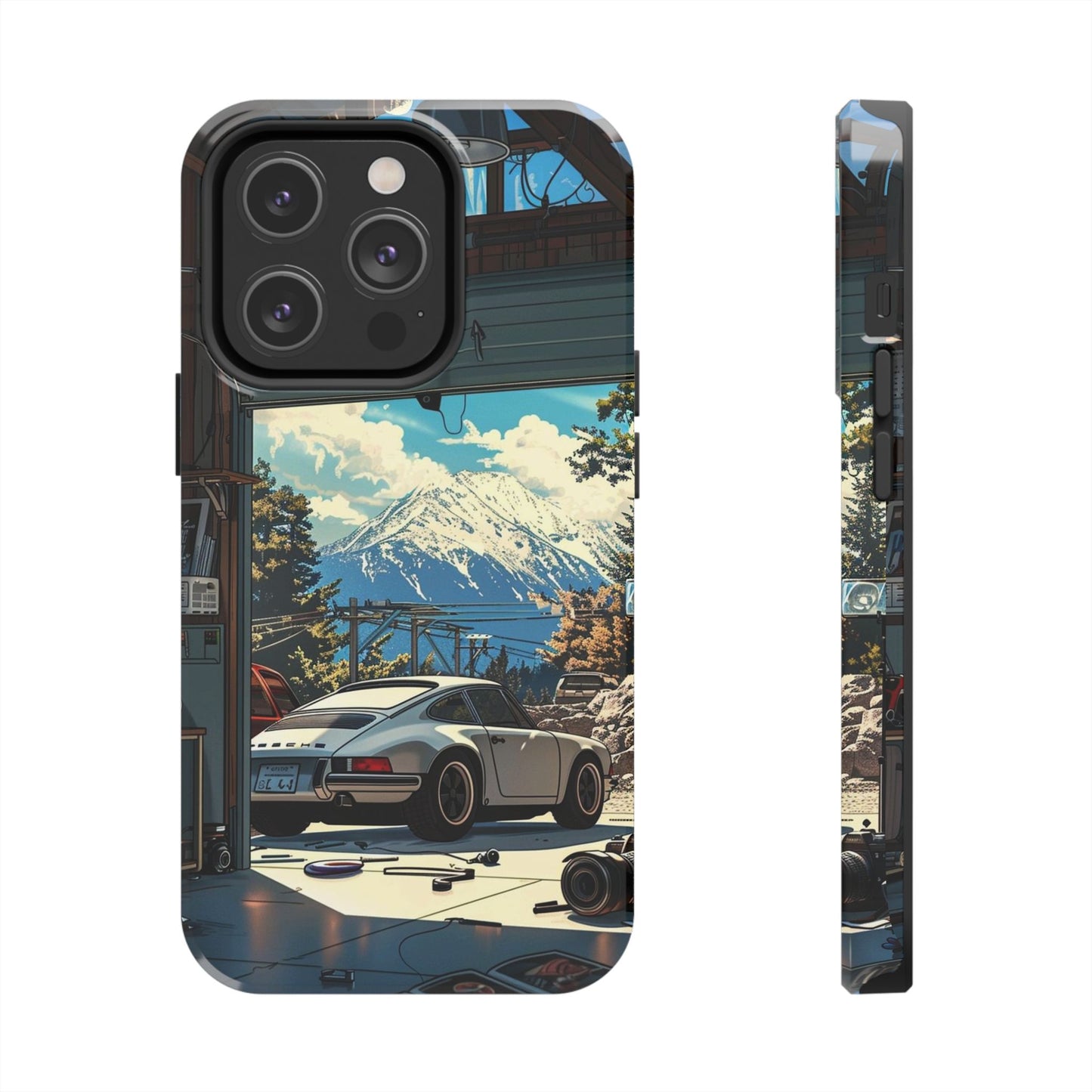 PORSCHE Print Phone case iPhone 14 Pro