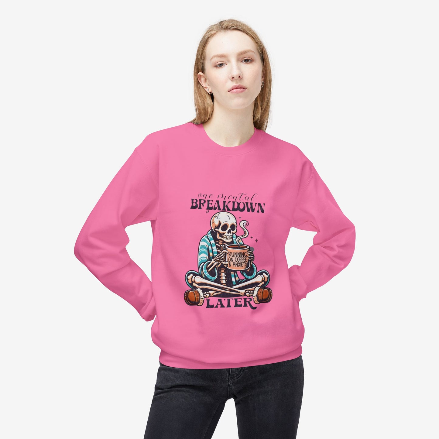 Crewneck Sweatshirt Breakdown graphic