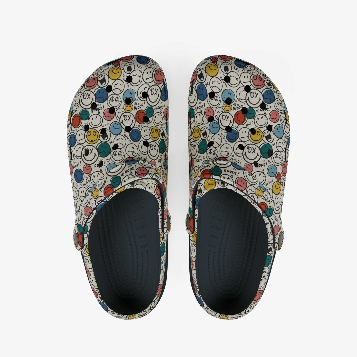 Smile emojis Men's Clogs