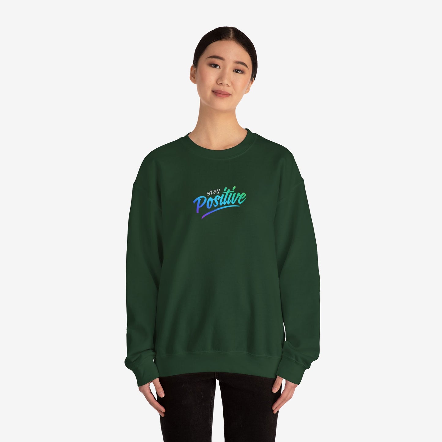 Stay Positive Crewneck Sweatshirt