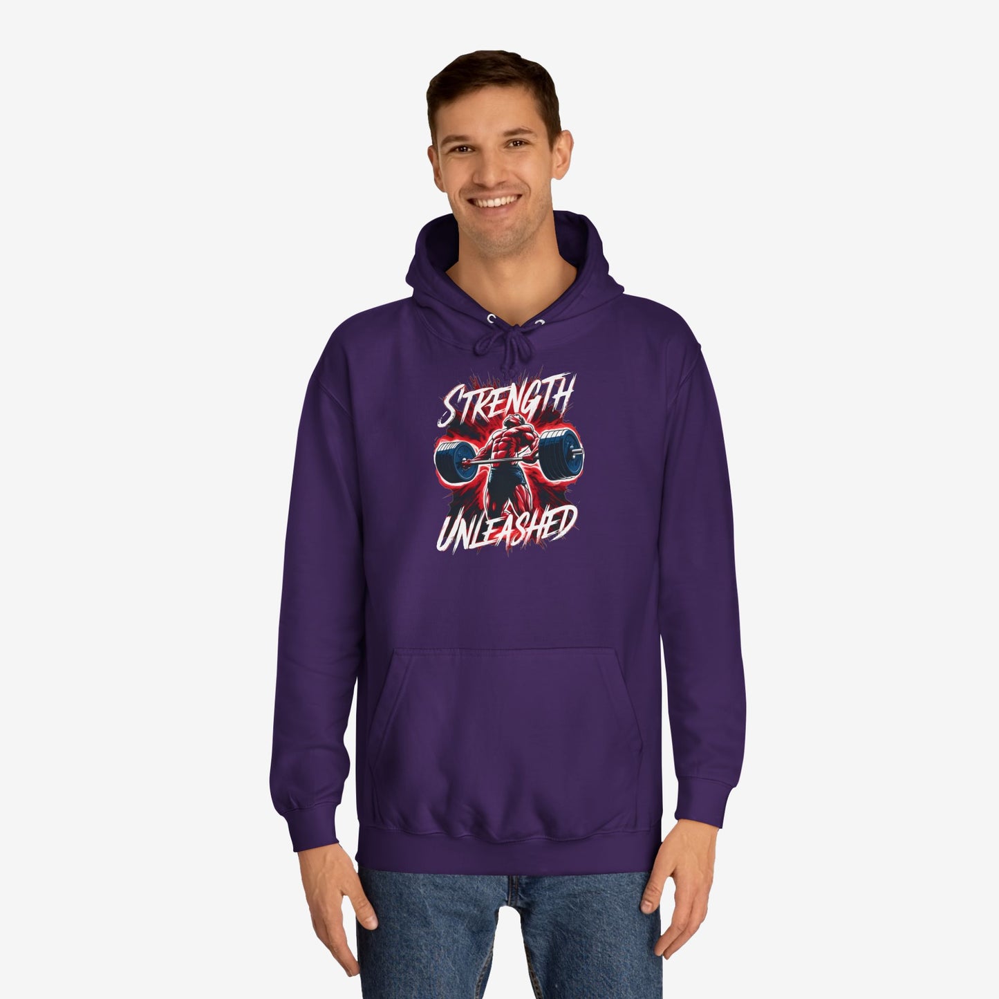 Strength Unleashed Custom Hoodie Design