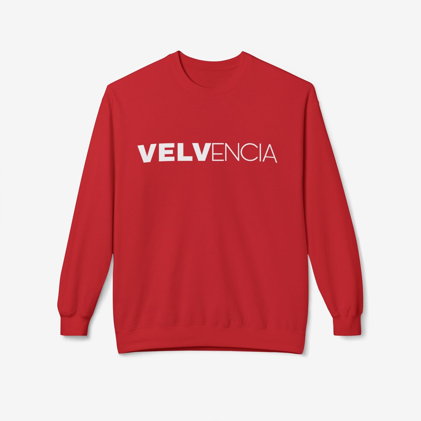 VELVENCIA crewneck sweatshirt Red S