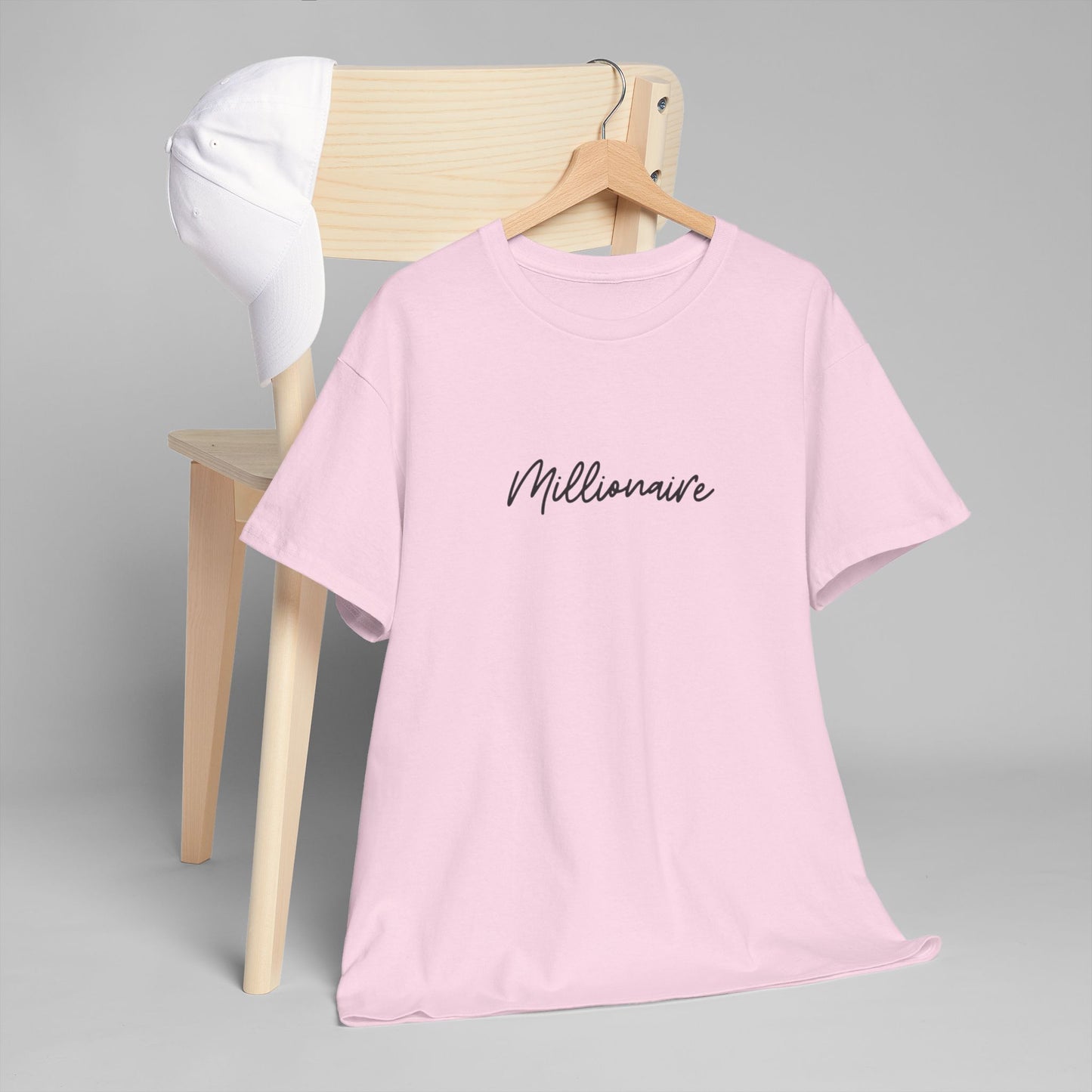 Inspirational Millionaire Unisex Heavy Cotton Tee