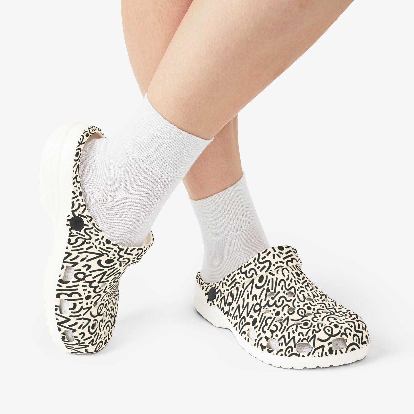 Graphics Design Clogs