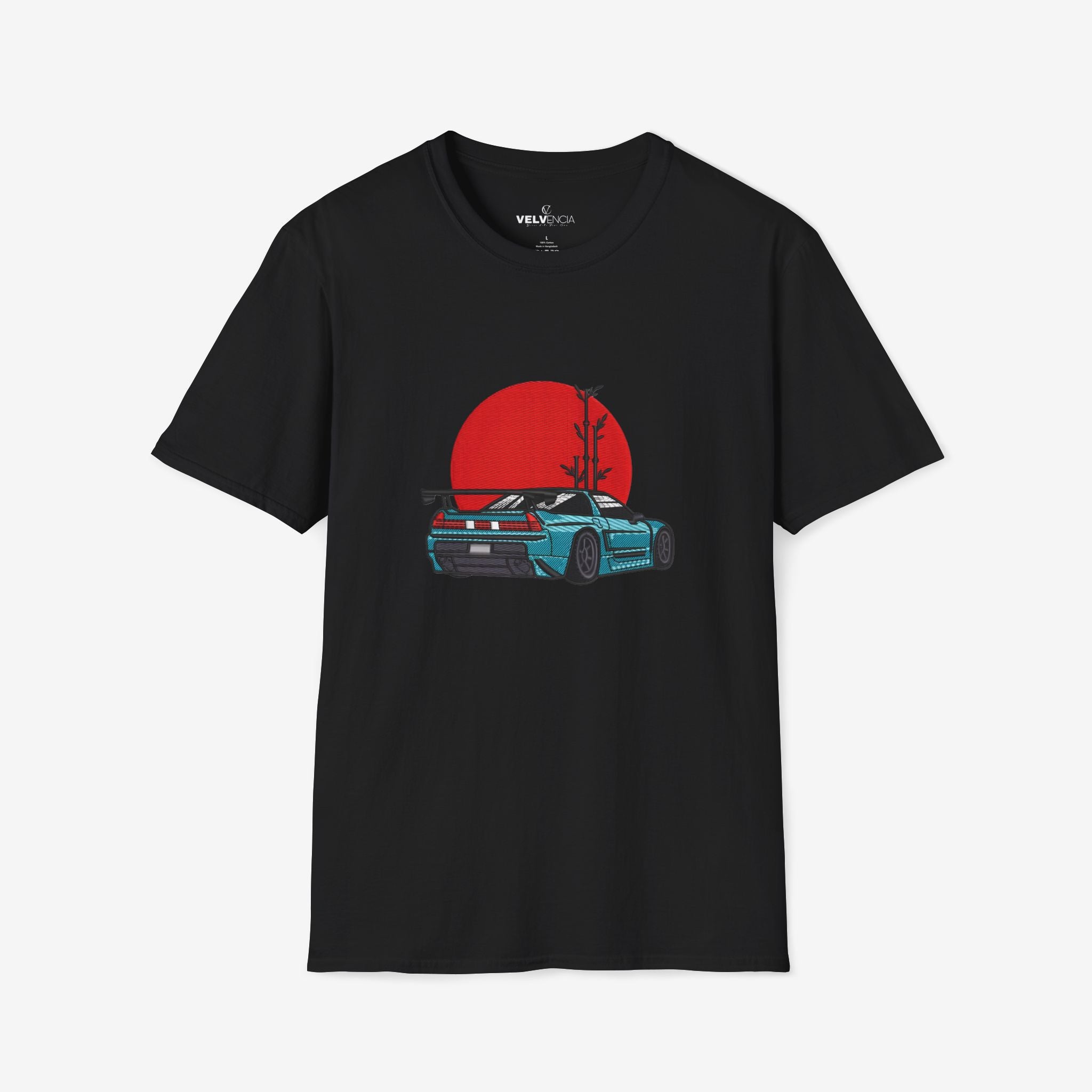 Retro Car Graphic Unisex T-Shirt - Vintage Sunset Design