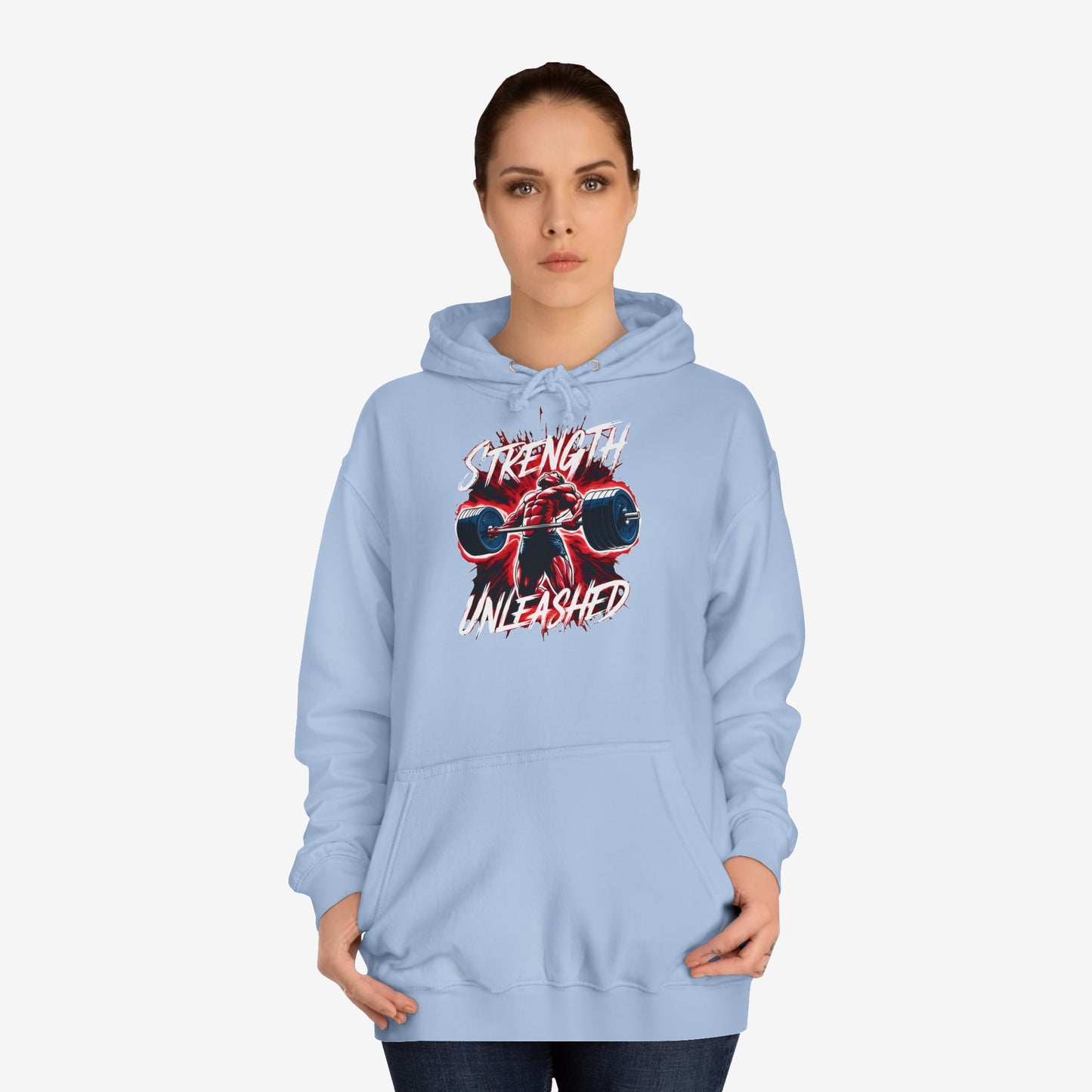 Strength Unleashed Custom Hoodie Design