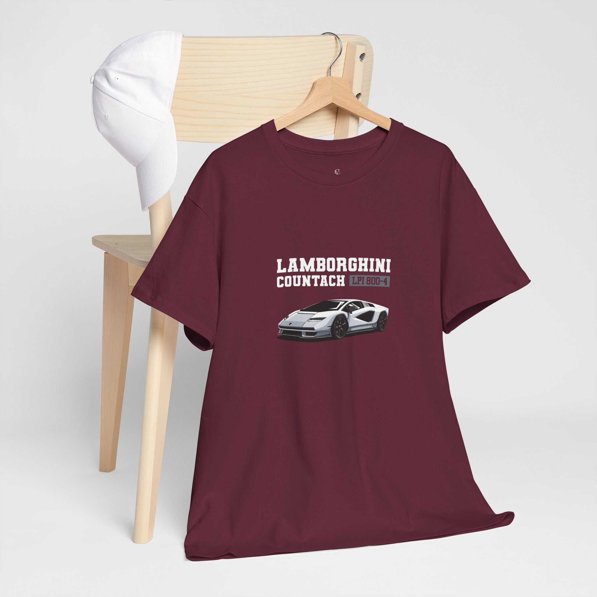 Lamborghini Countach Limited Edition Unisex Cotton Tee