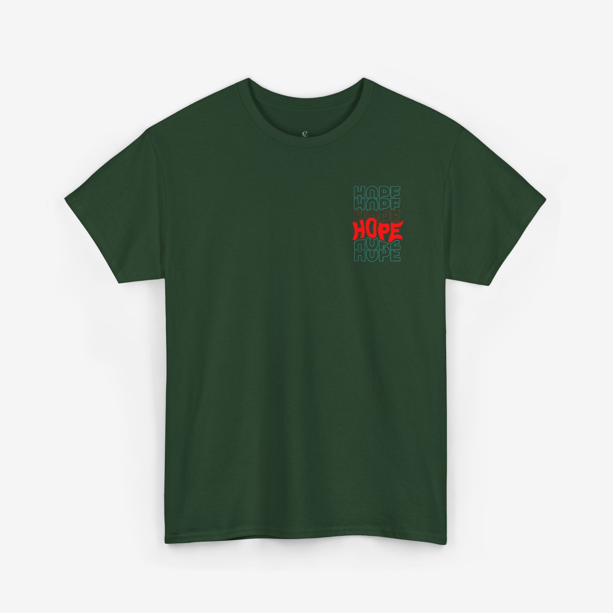 Inspirational Unisex Heavy Cotton Tee - 'Hope' Graphic Shirt