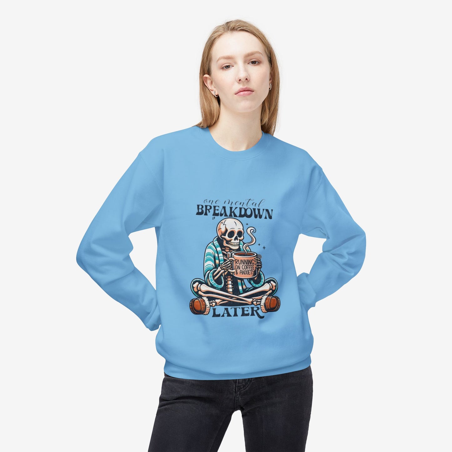 Crewneck Sweatshirt Breakdown graphic