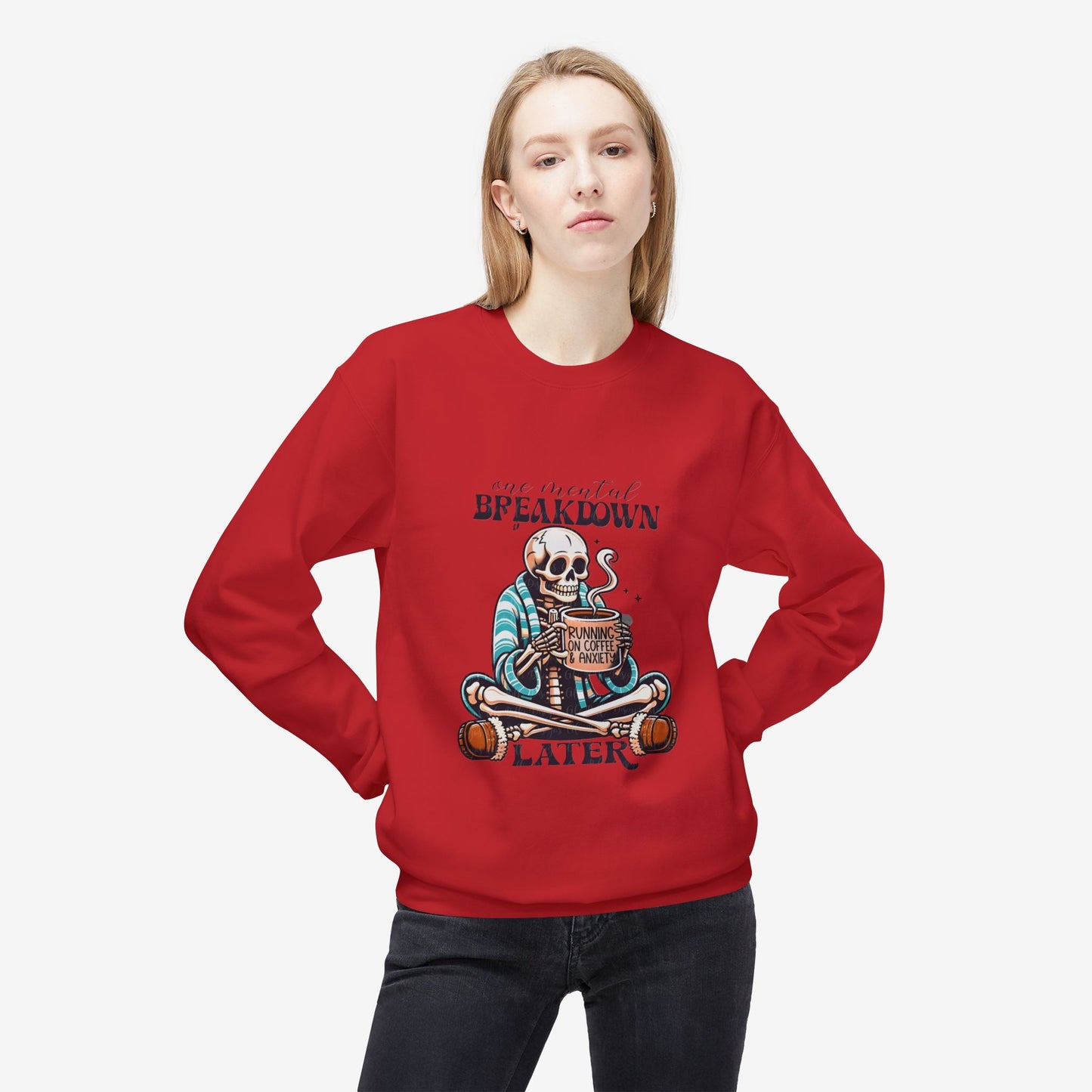 Crewneck Sweatshirt Breakdown graphic