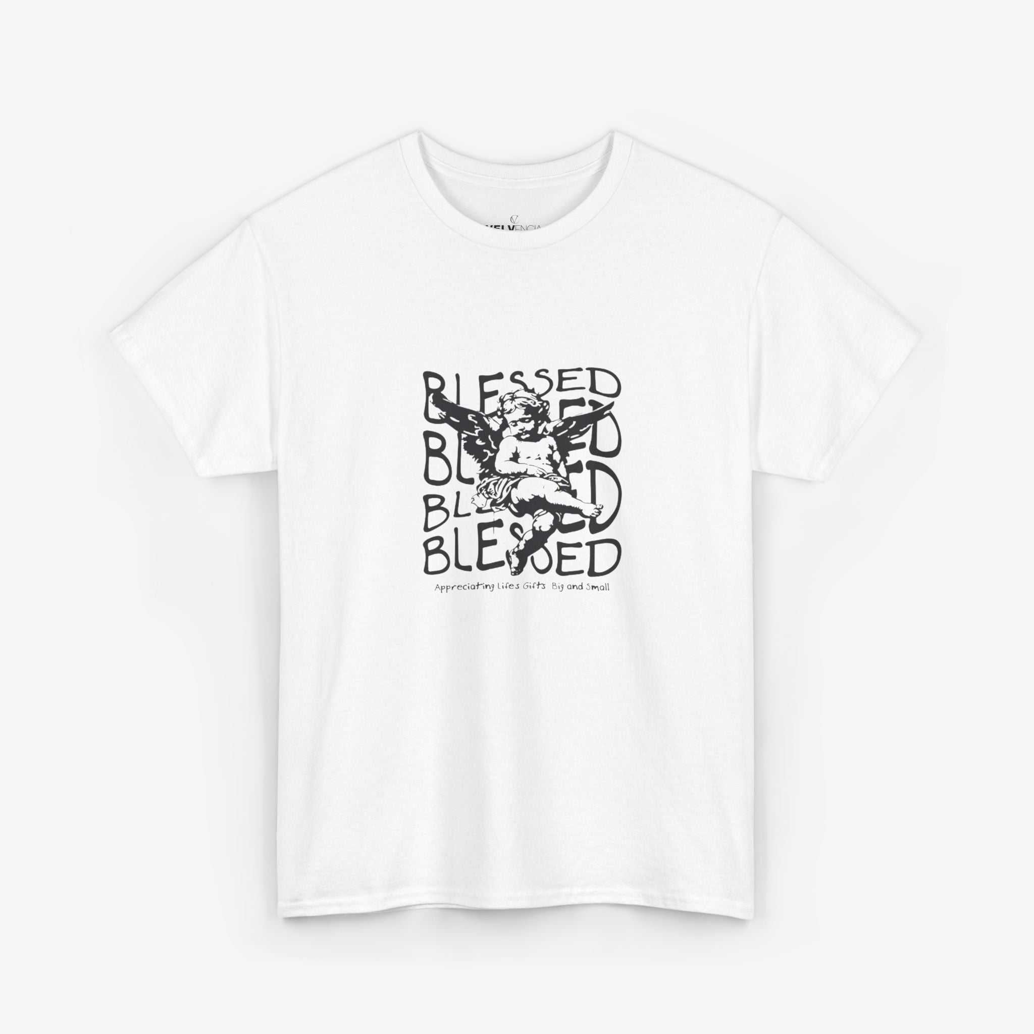 Blessed Unisex Cotton Tee - Inspirational Graphic Tee for Everyday Wear