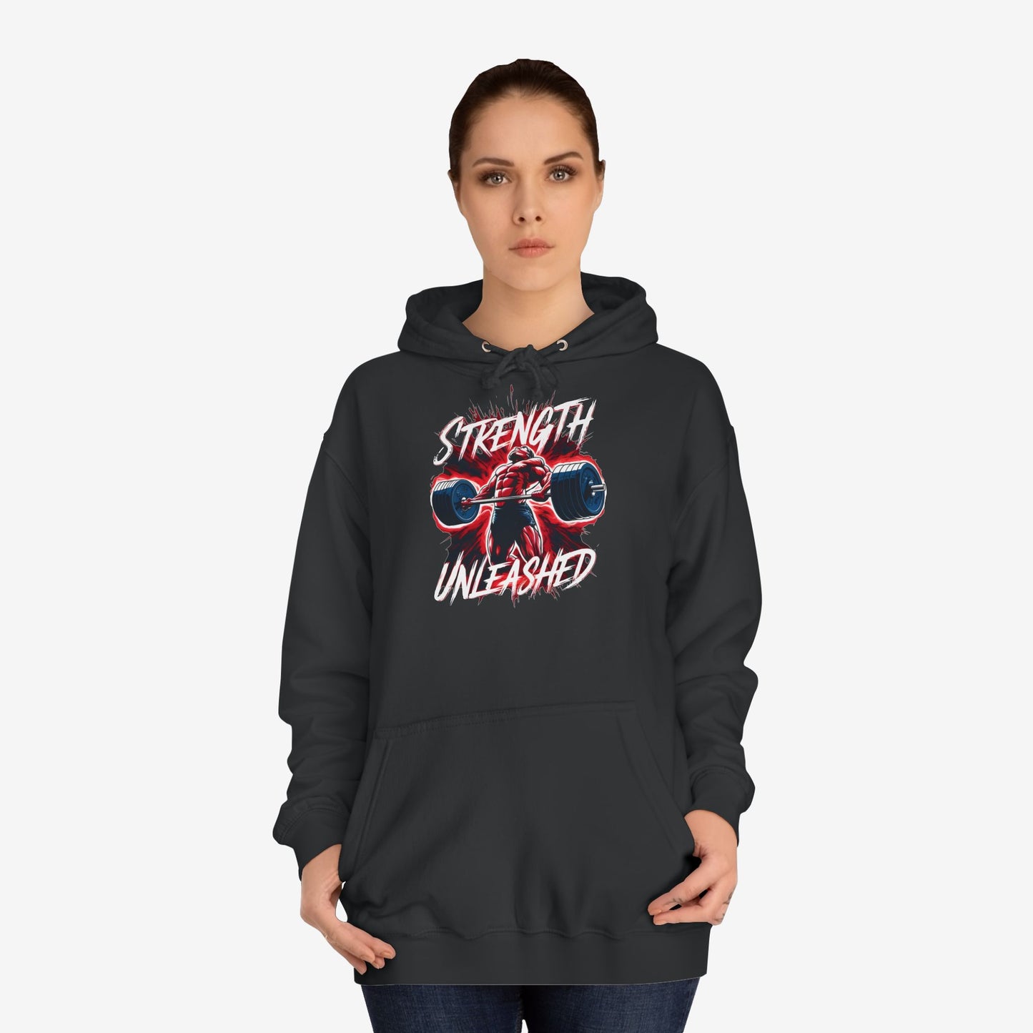 Strength Unleashed Custom Hoodie Design