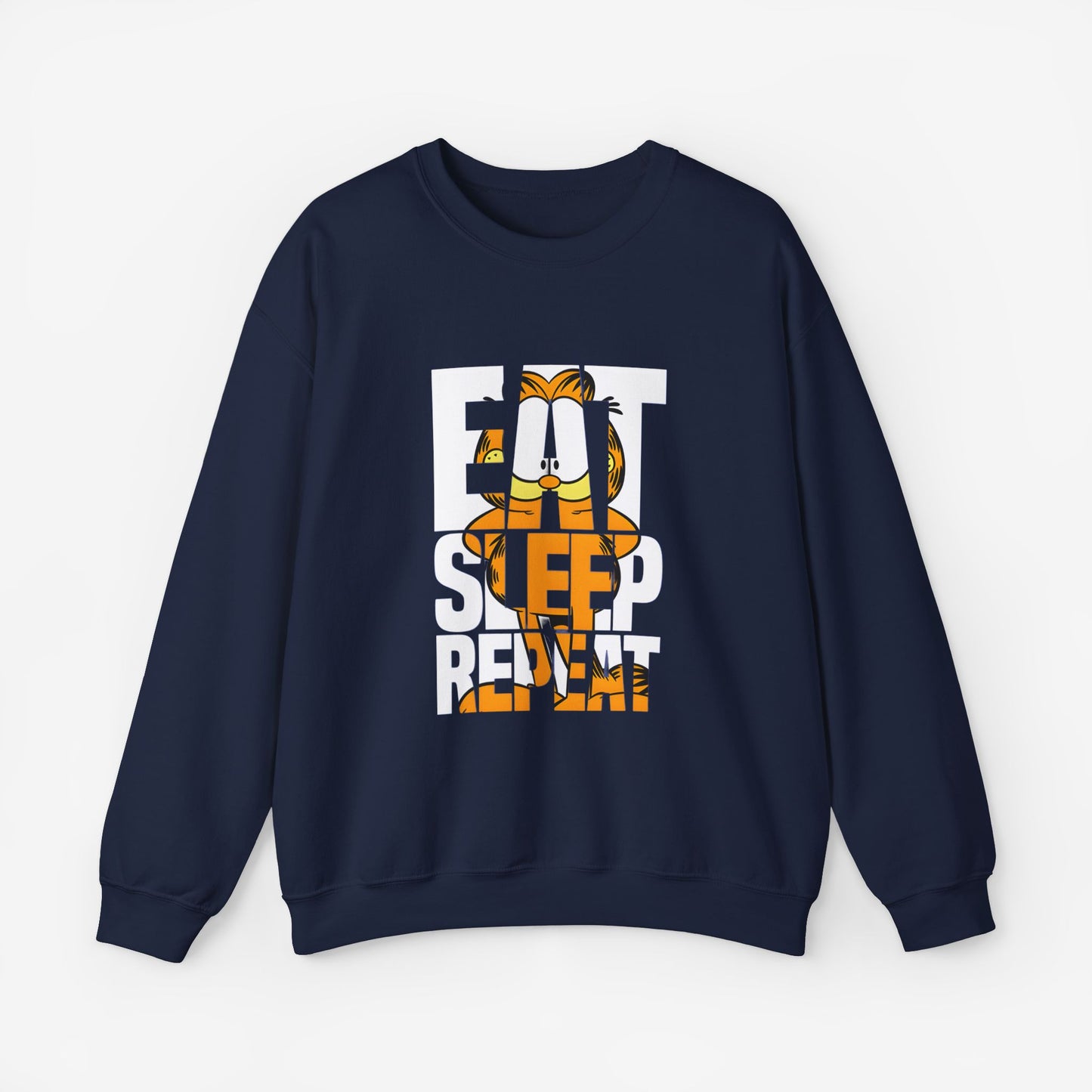 EAT SLEEP REPEAT Sweatshirt Navy S