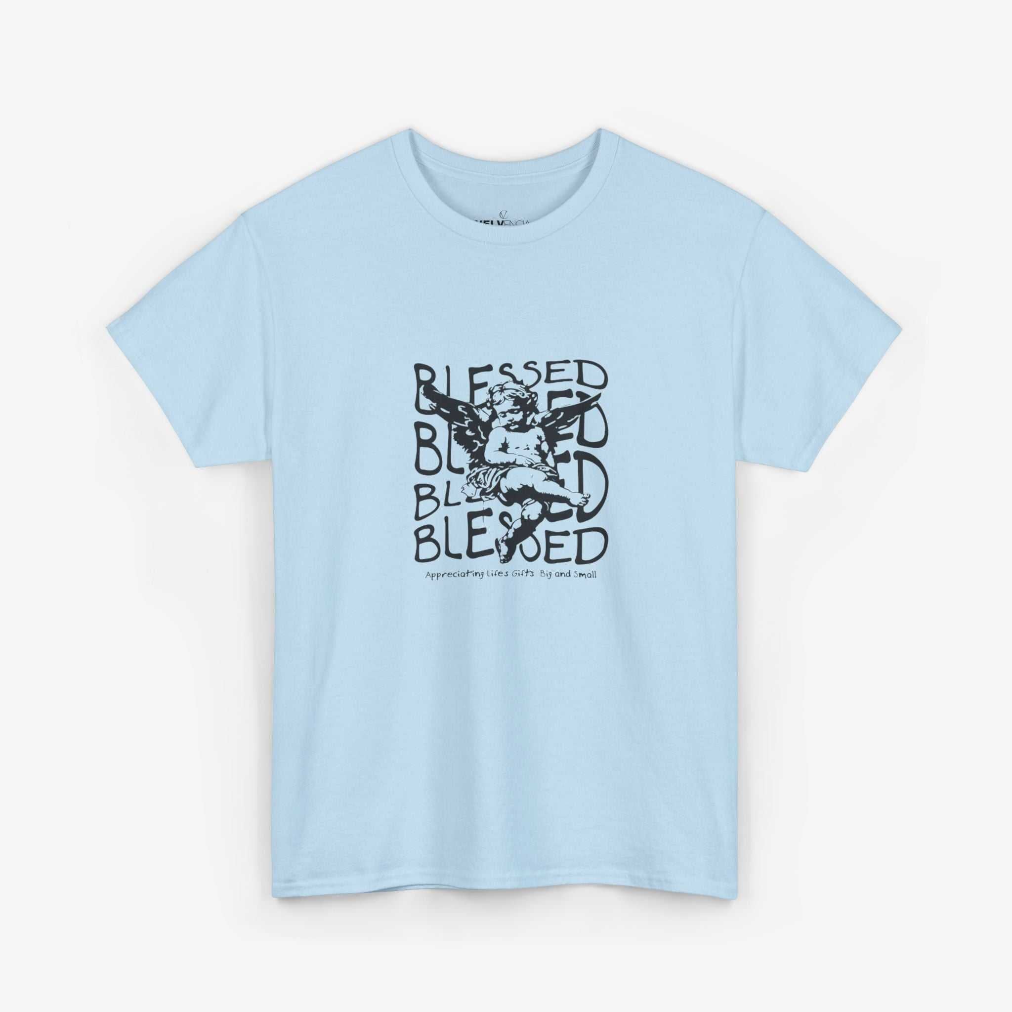Blessed Unisex Cotton Tee - Inspirational Graphic Tee for Everyday Wear