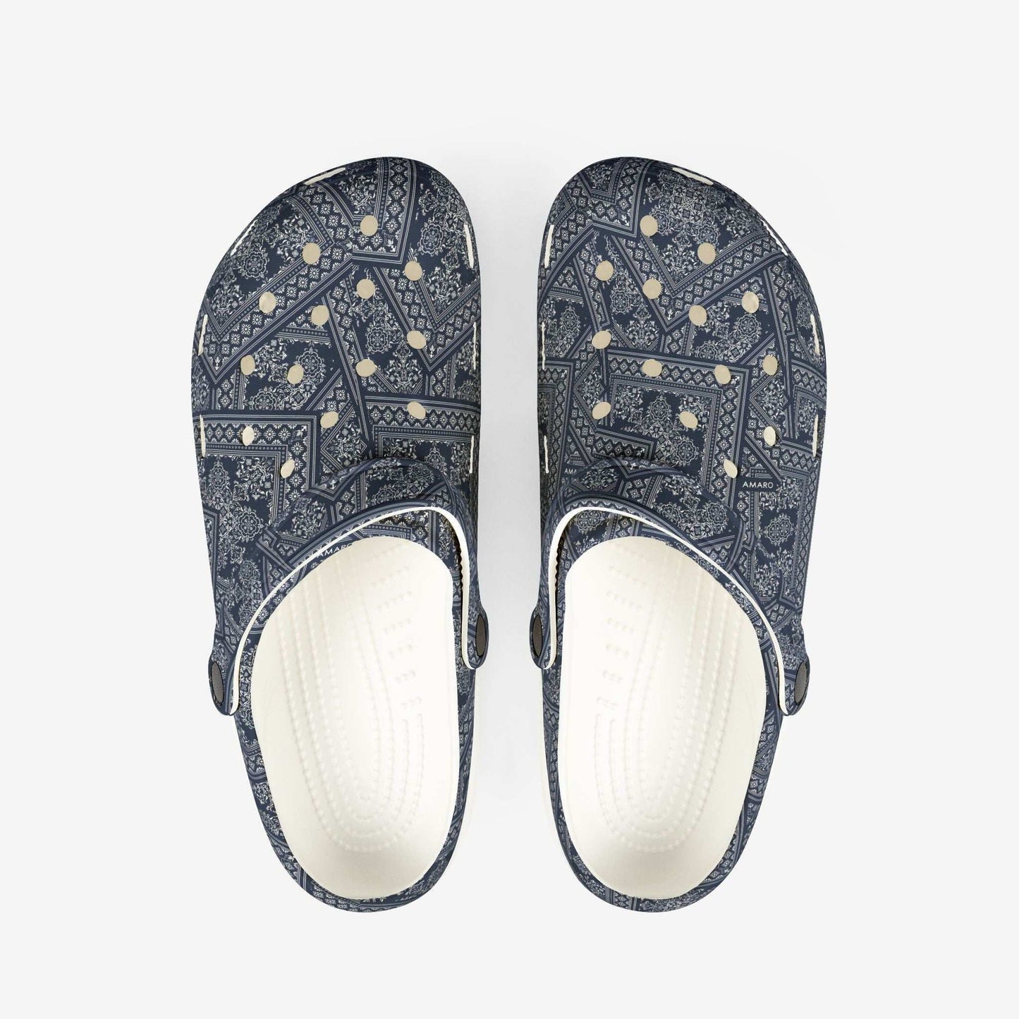 Stylish Clogs with Unique Pattern