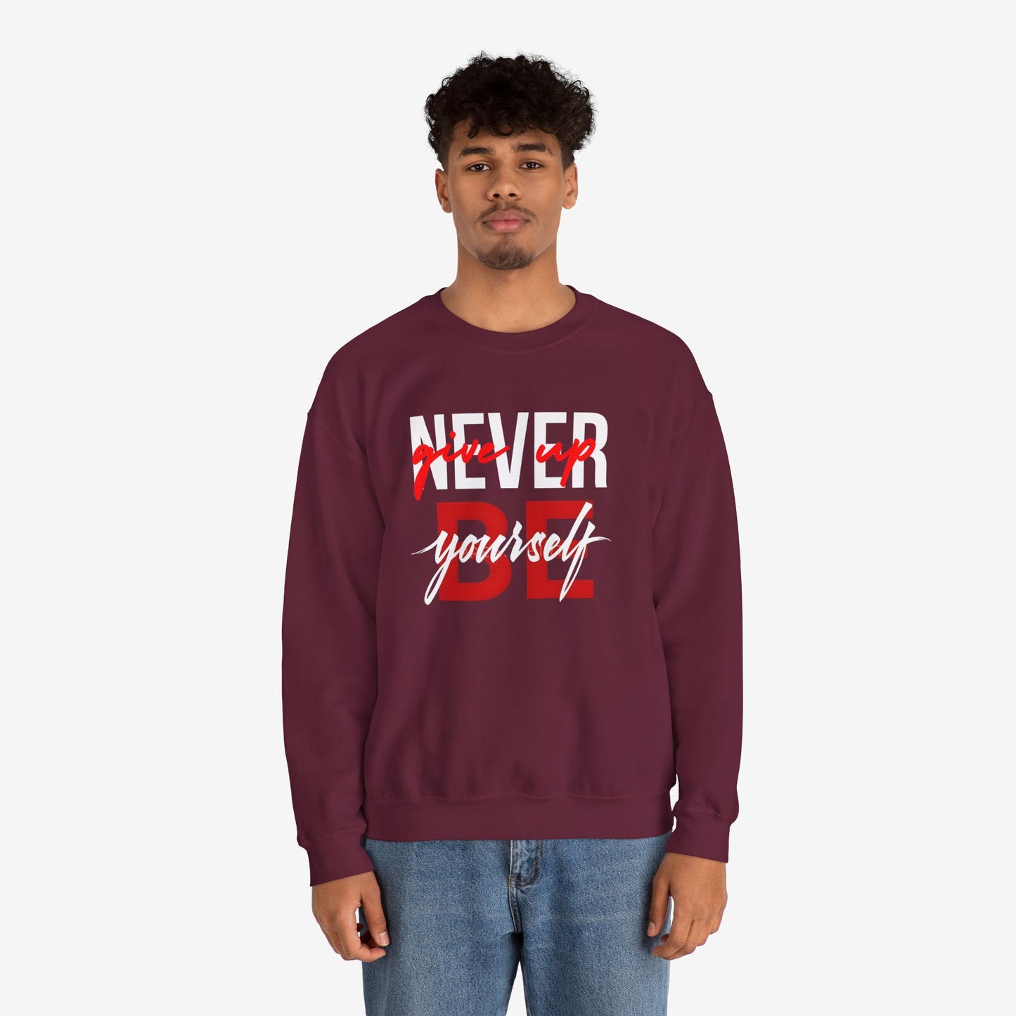 NEVER GIVE UP Sweatshirt