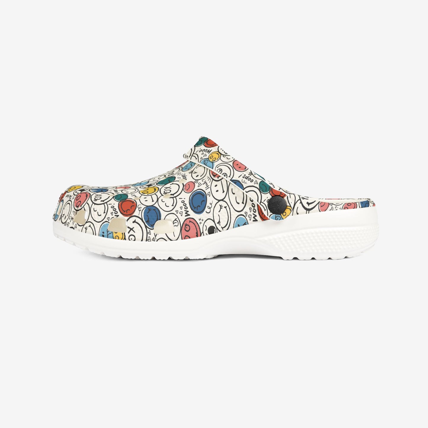 Smile emojis Men's Clogs