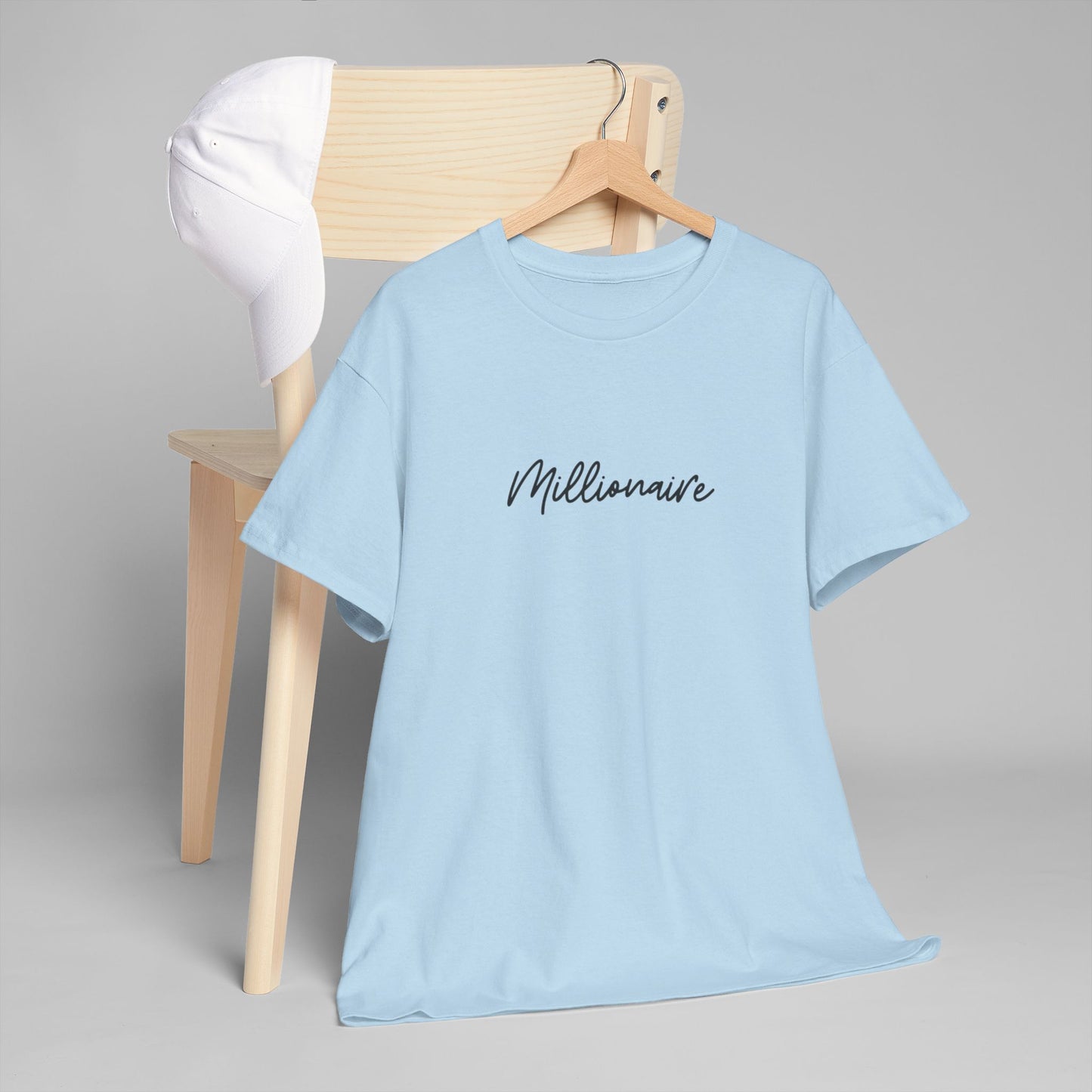 Inspirational Millionaire Unisex Heavy Cotton Tee