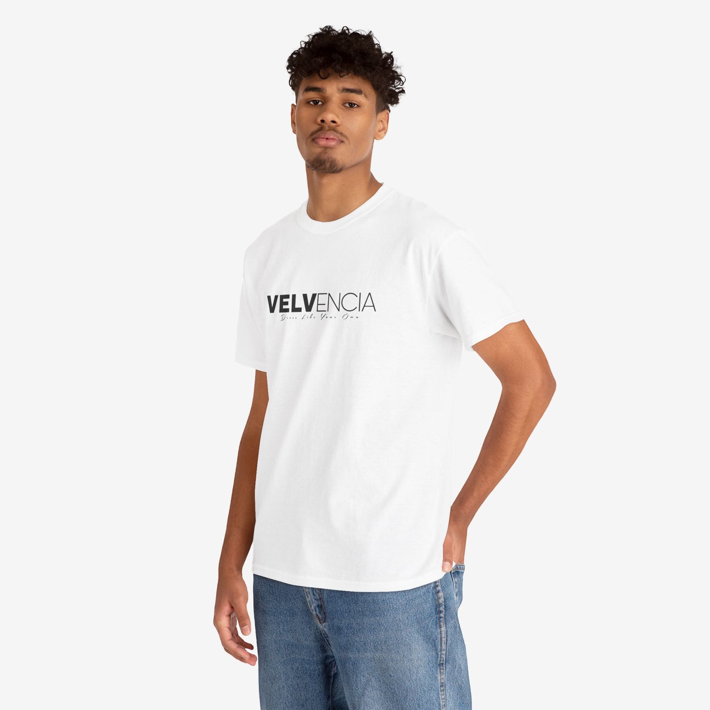 Inspirational Unisex Heavy Cotton Tee - 'Make Money, Don't Let It Make You'