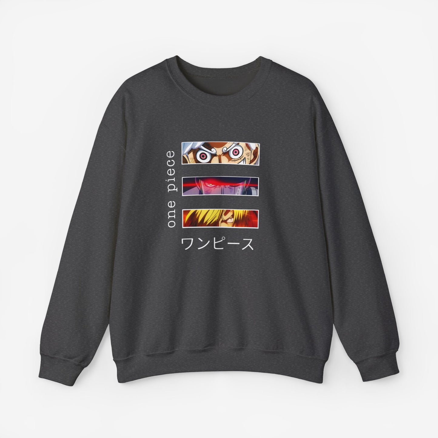 Unisex Anime Sweatshirt S Dark Heather