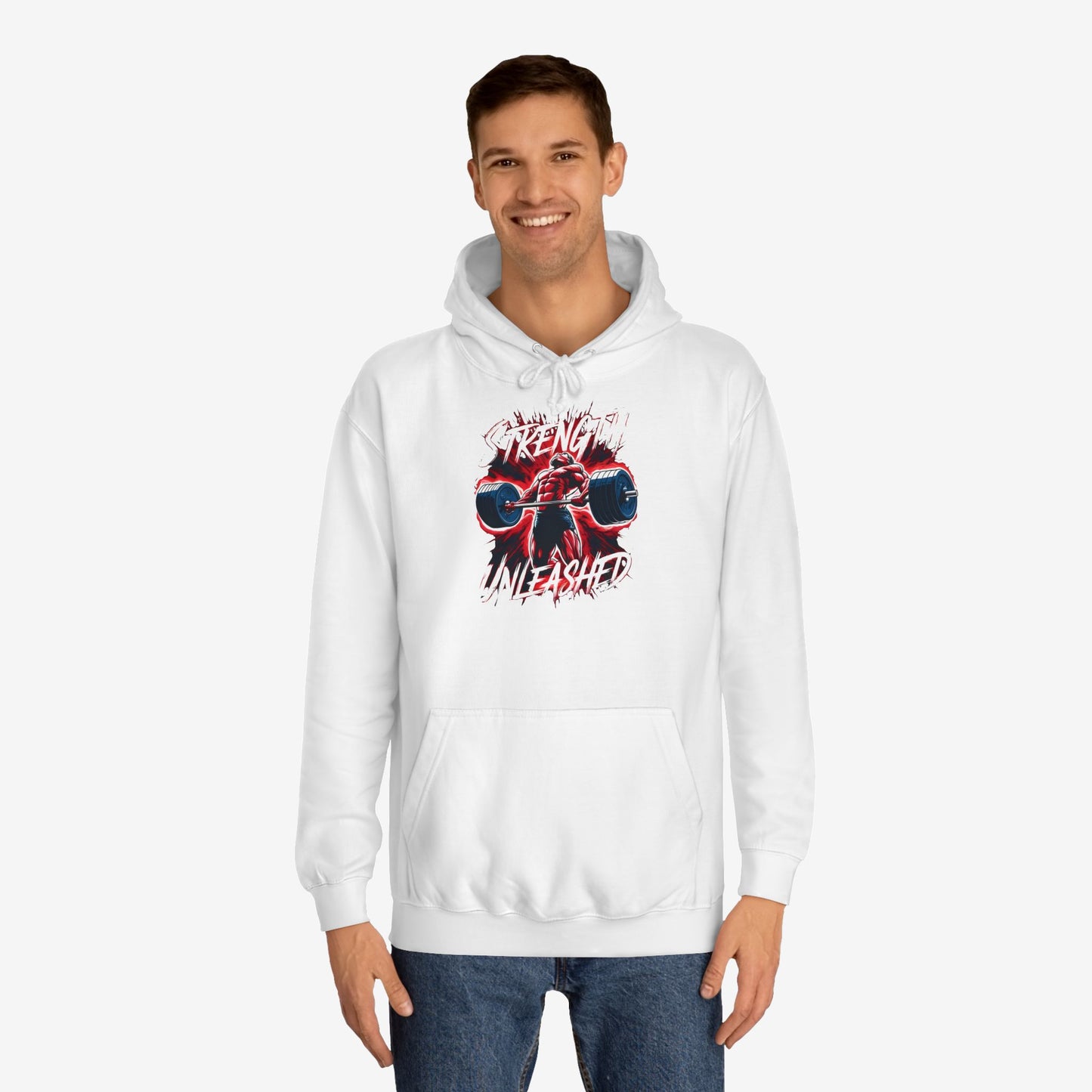 Strength Unleashed Custom Hoodie Design