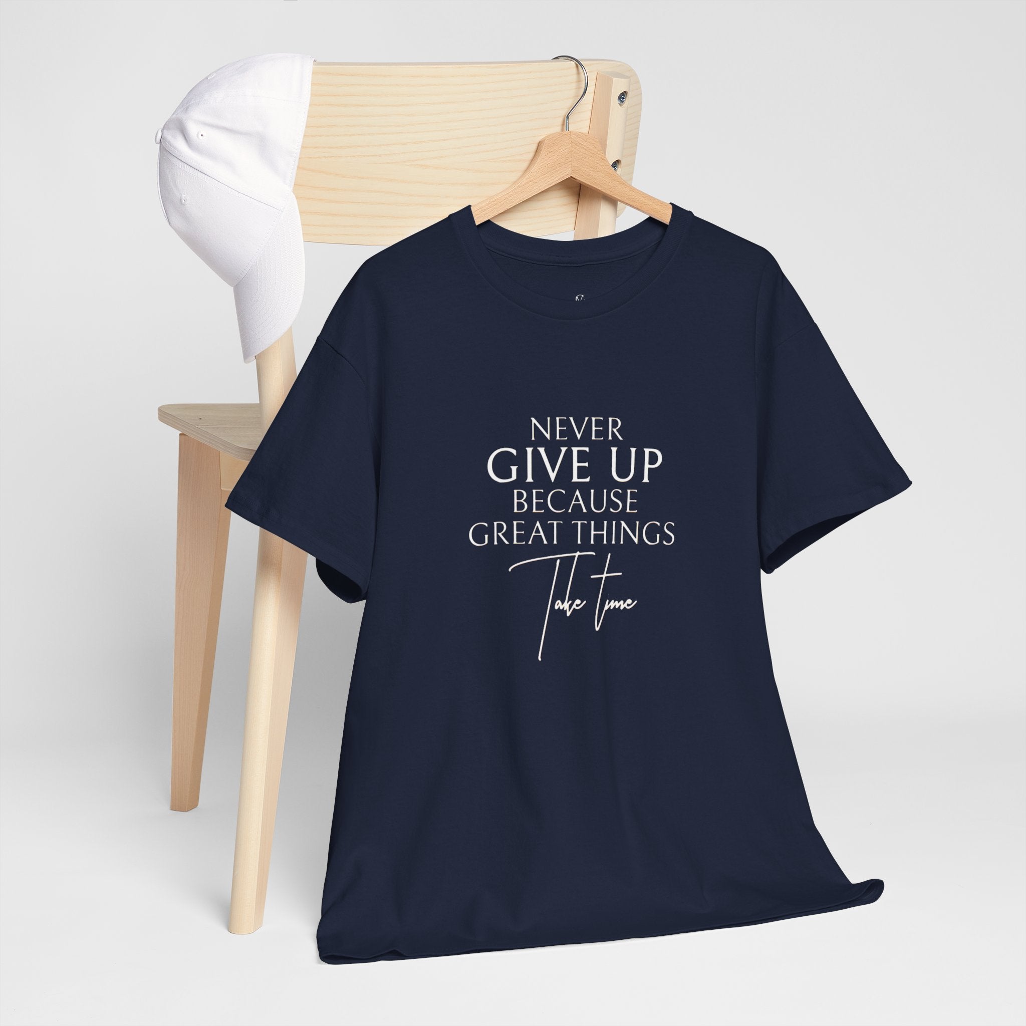 Never Give Up Inspirational T-Shirt