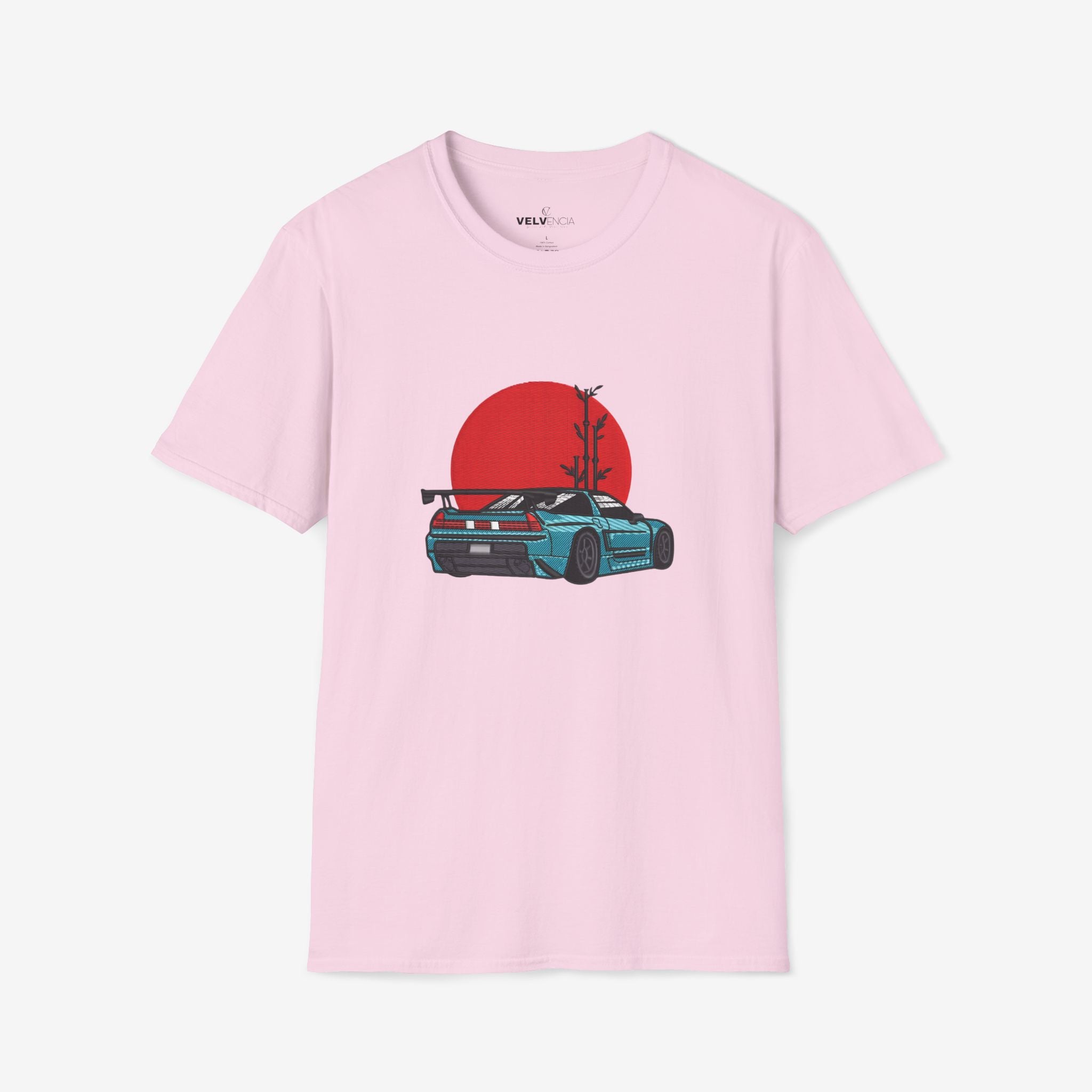Retro Car Graphic Unisex T-Shirt - Vintage Sunset Design