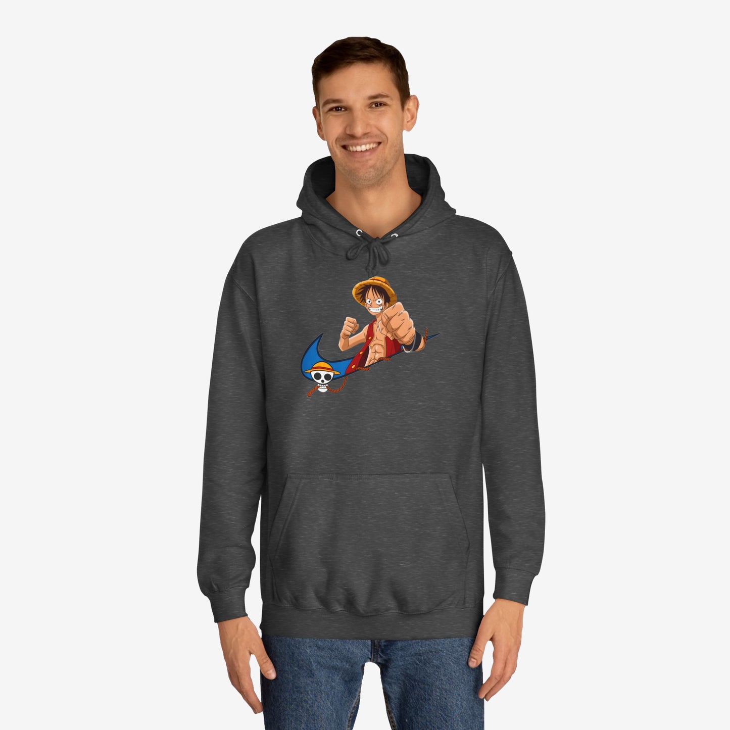 Nike Luffy Custom Hoodie Design