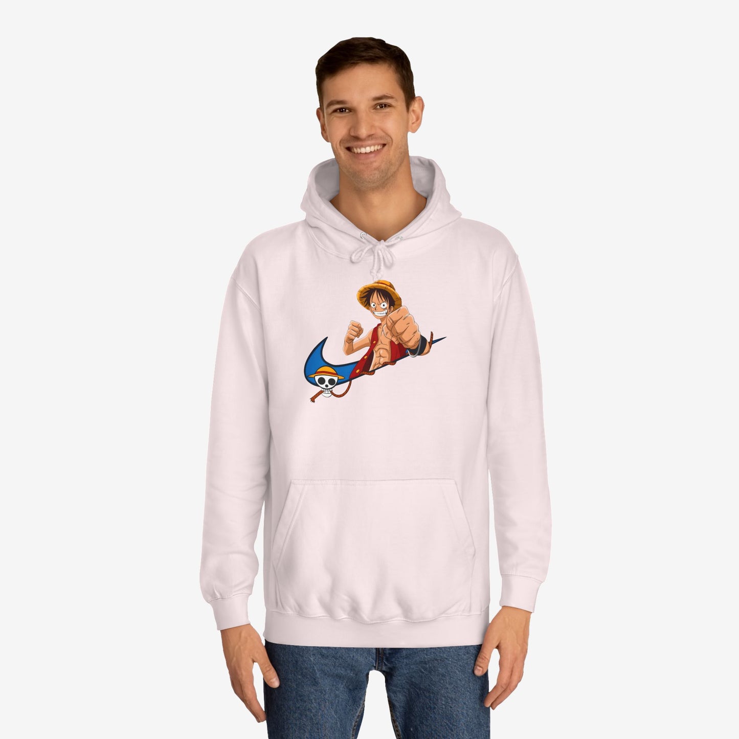 Nike Luffy Custom Hoodie Design