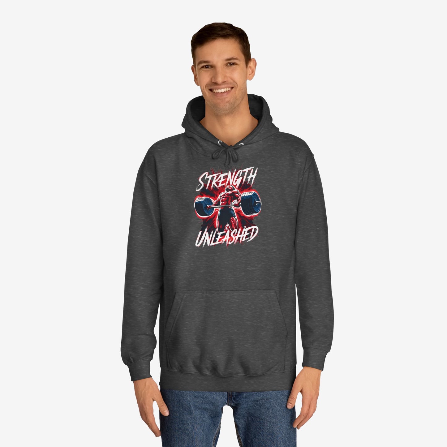 Strength Unleashed Custom Hoodie Design