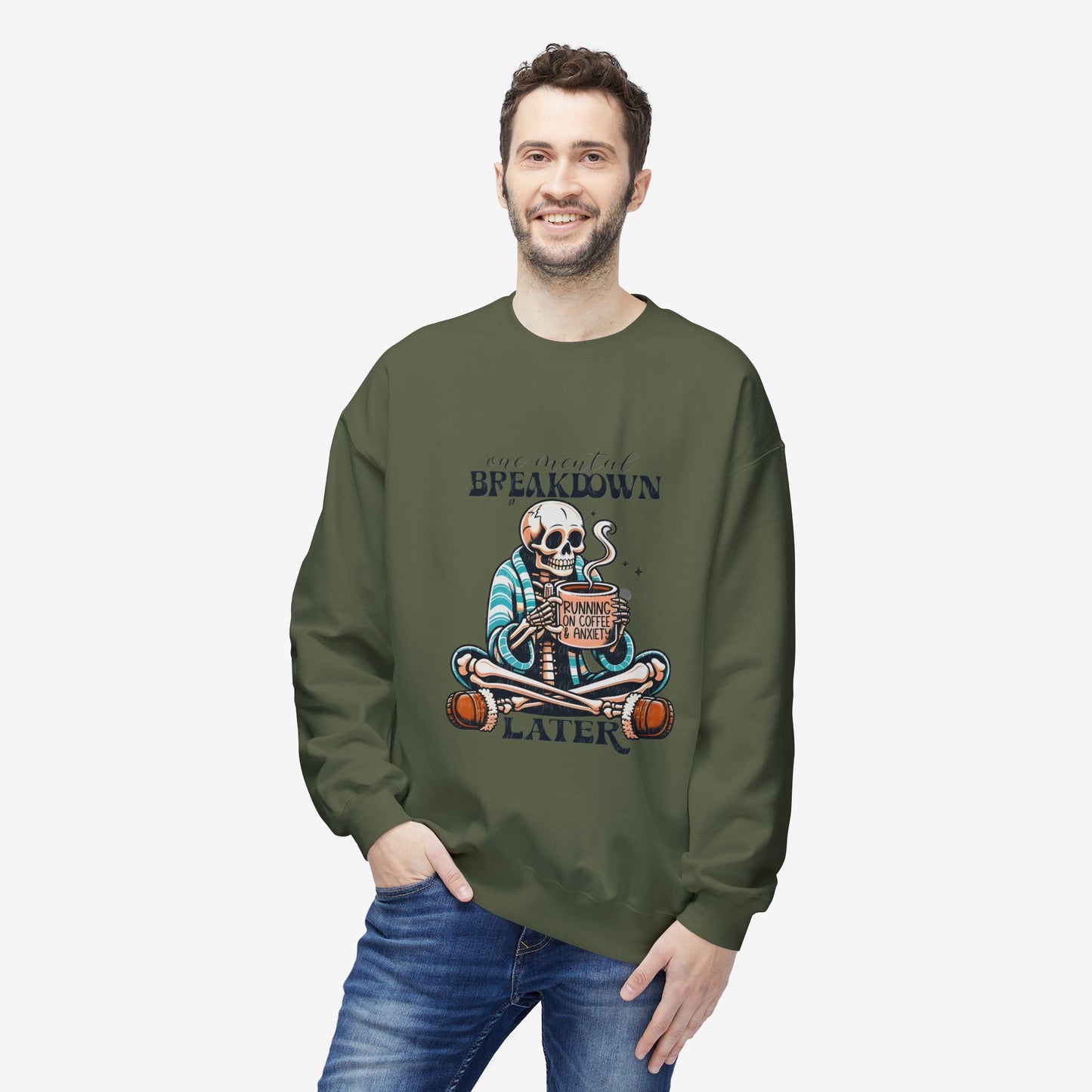 Crewneck Sweatshirt Breakdown graphic