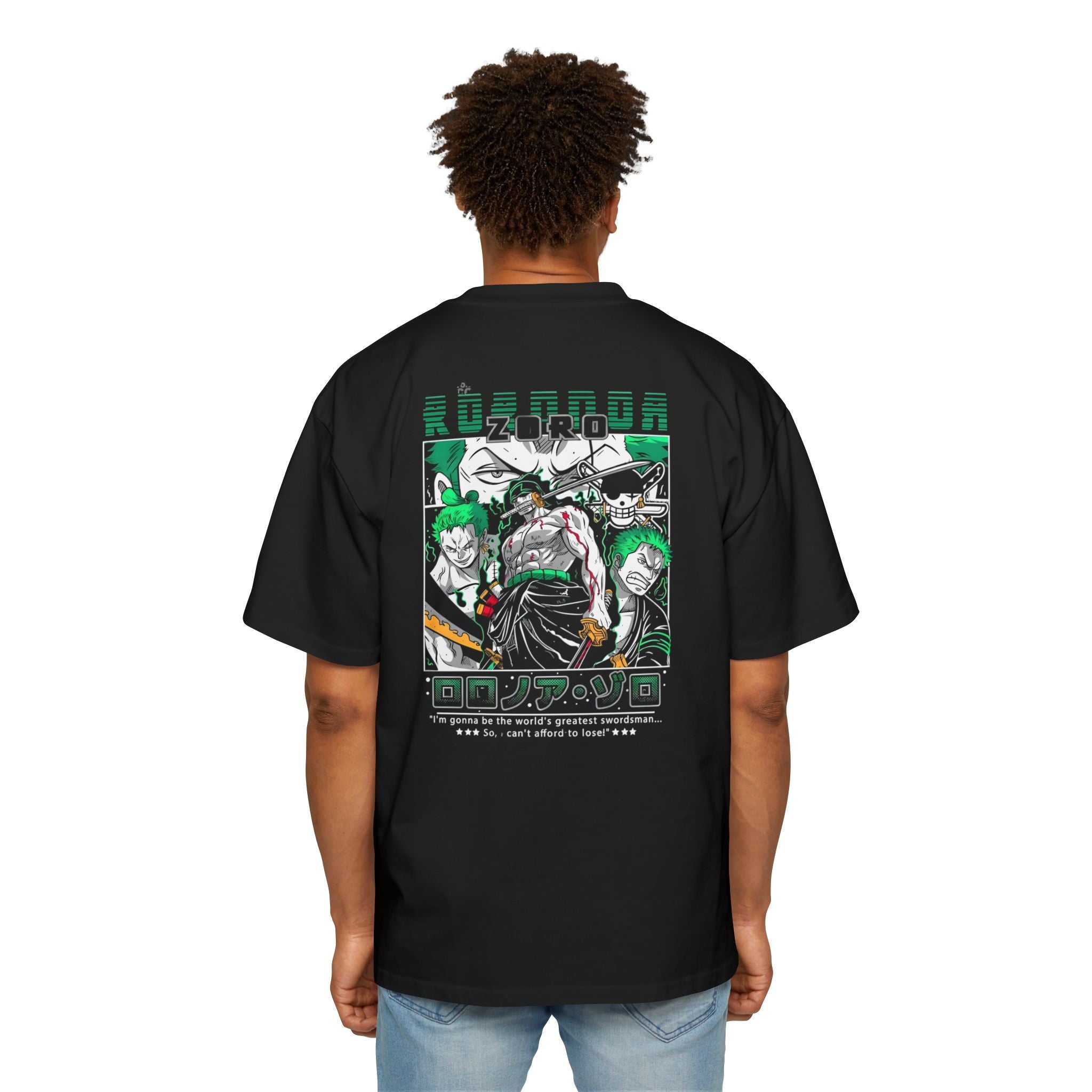 Men's  Zoro Graphic Oversized Tee