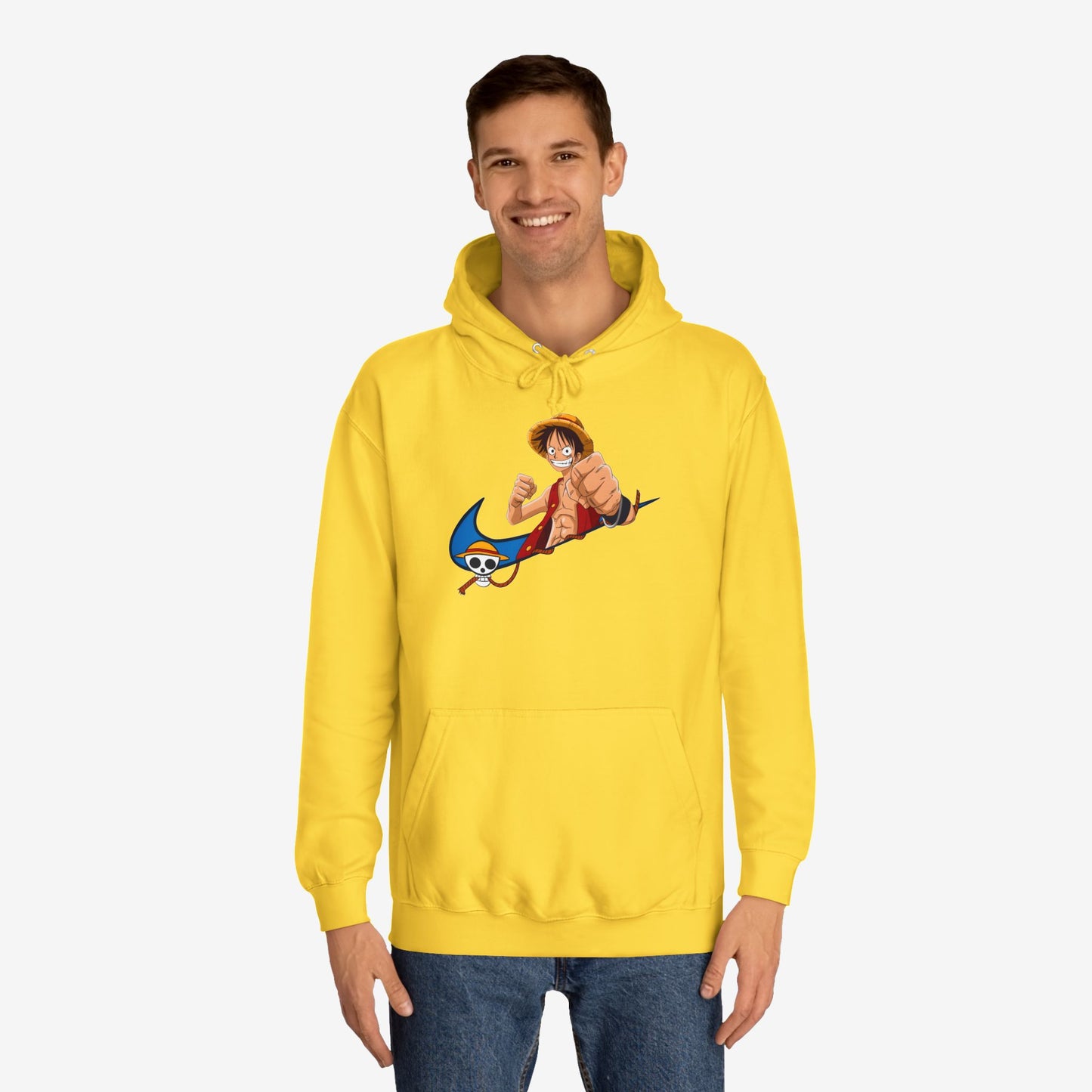 Nike Luffy Custom Hoodie Design