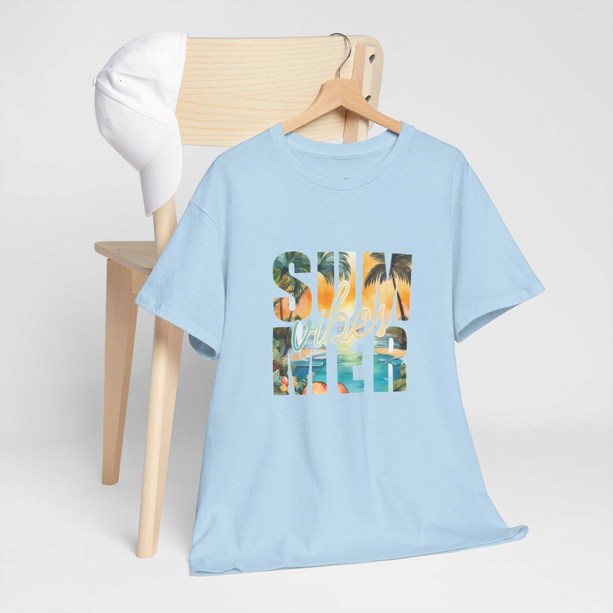 Summer Vibes Unisex Heavy Cotton Tee