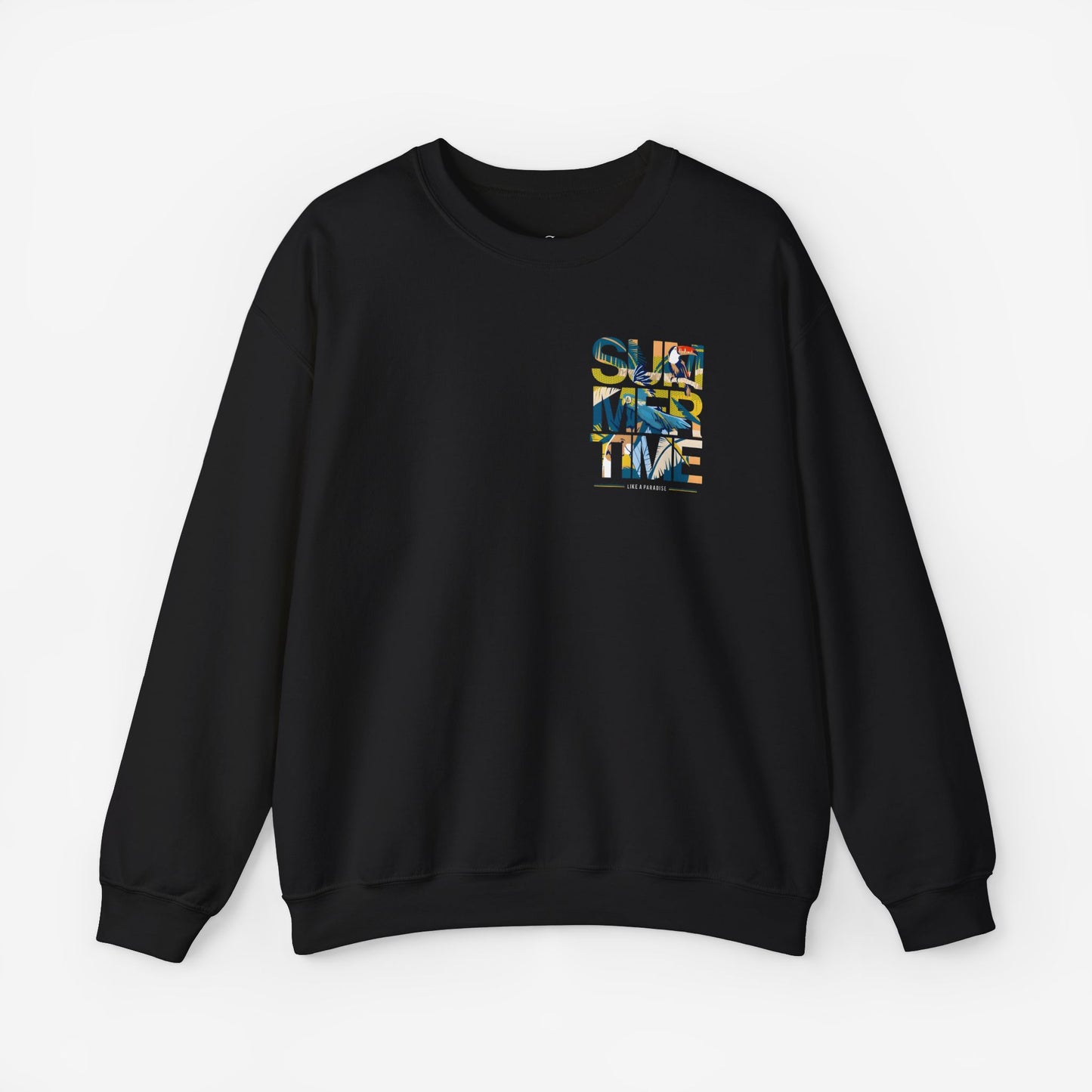 Summertime Vibe Unisex Heavy Crewneck Sweatshirt