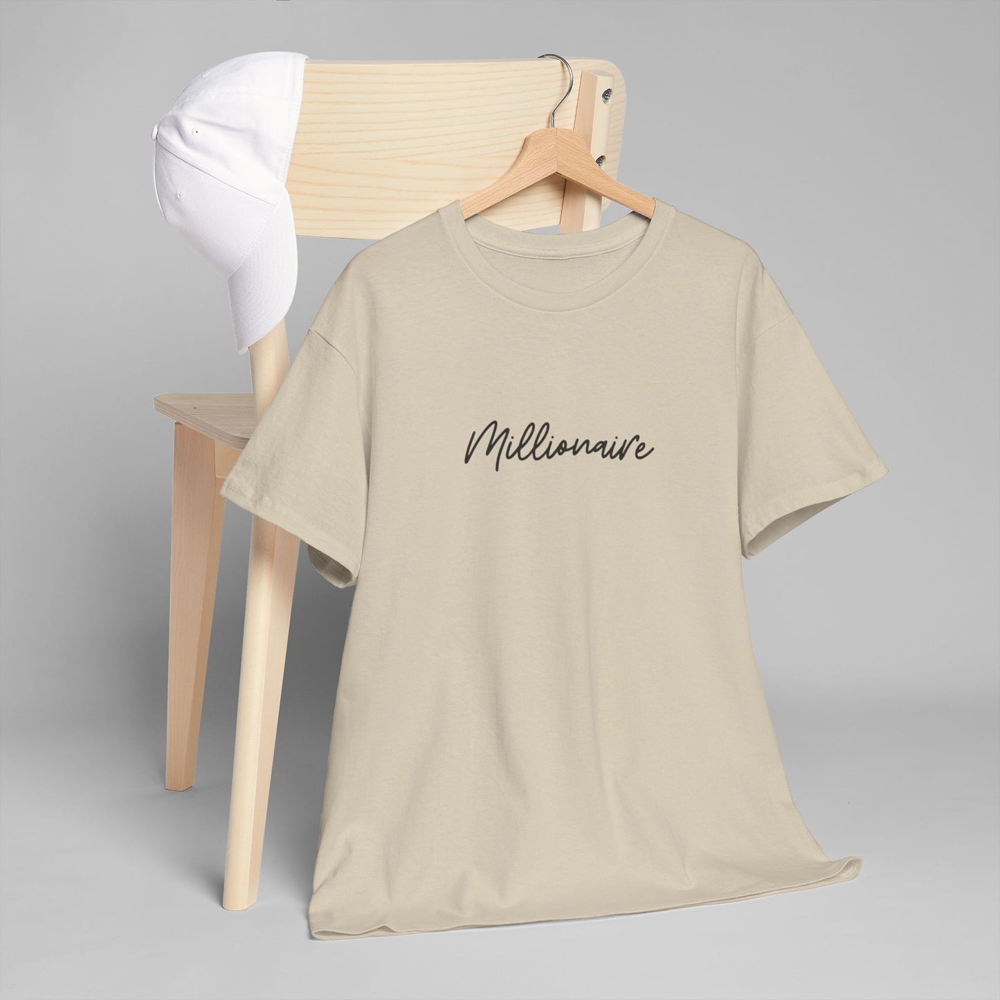 Inspirational Millionaire Unisex Heavy Cotton Tee