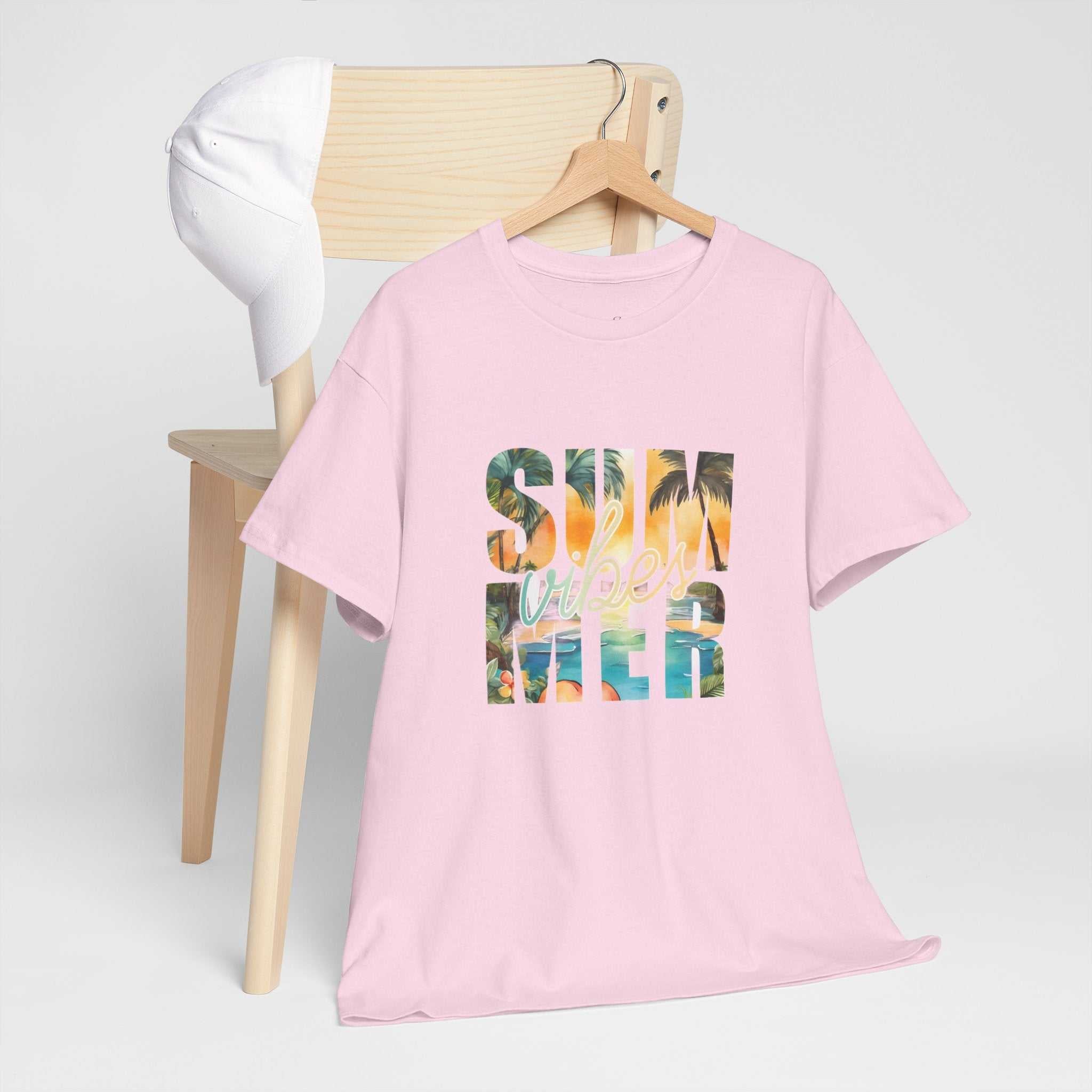 Summer Vibes Unisex Heavy Cotton Tee