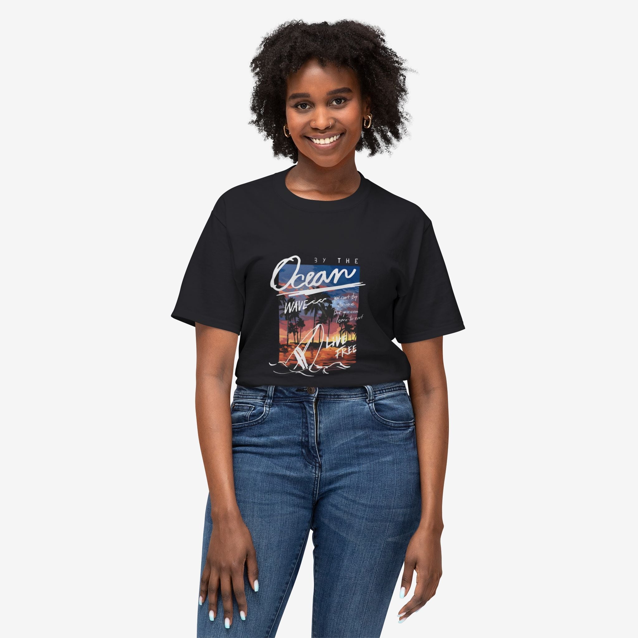 Ocean Vibes Cotton T-shirt