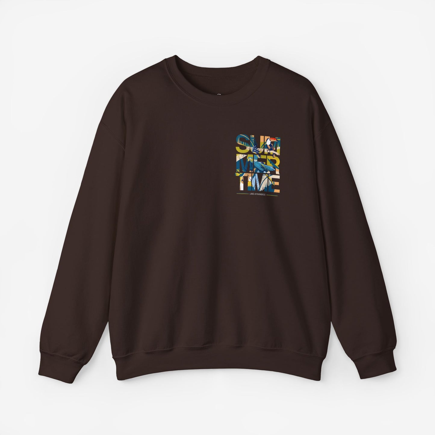 Summertime Vibe Unisex Heavy Crewneck Sweatshirt