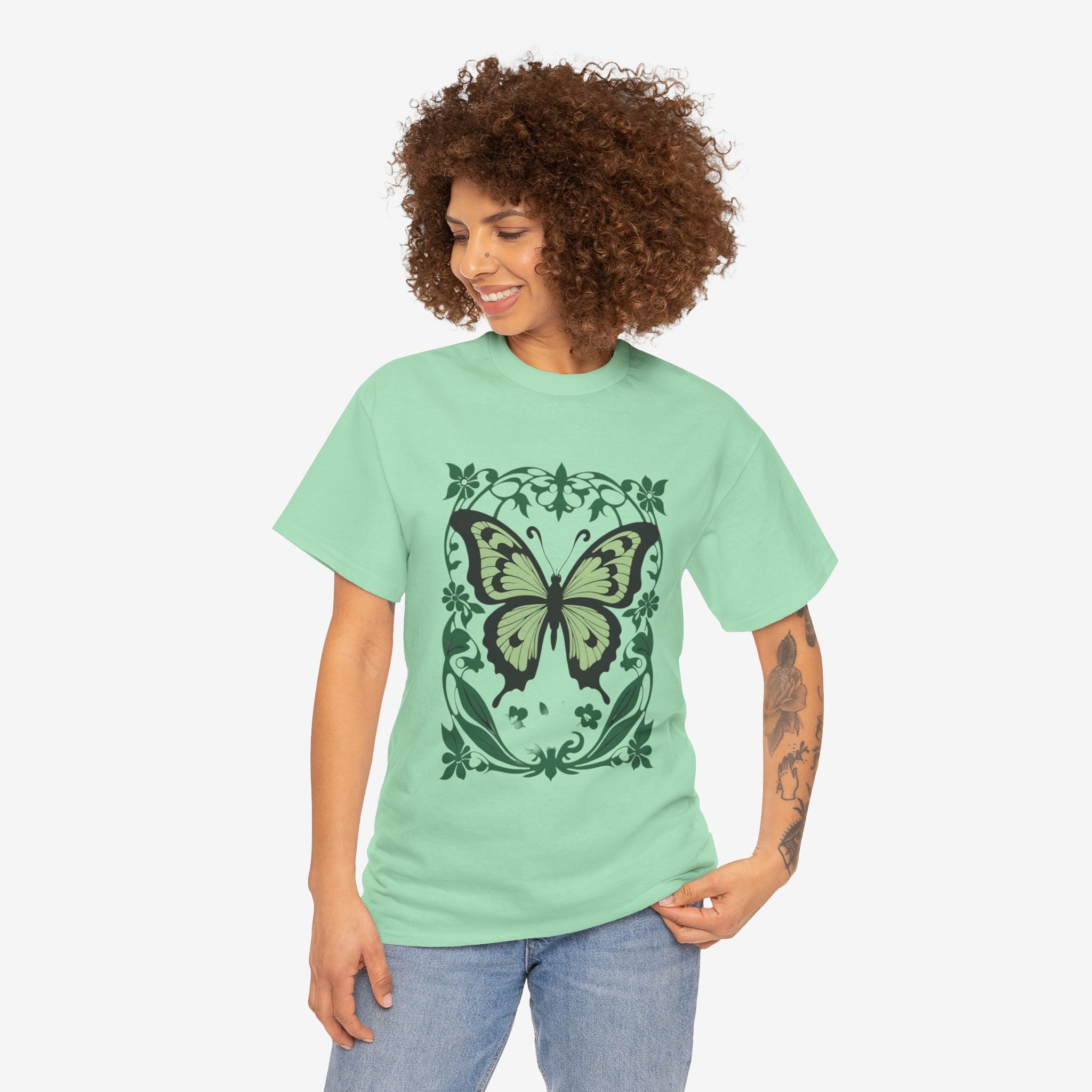 Vintage Butterfly Unisex Graphic Tee