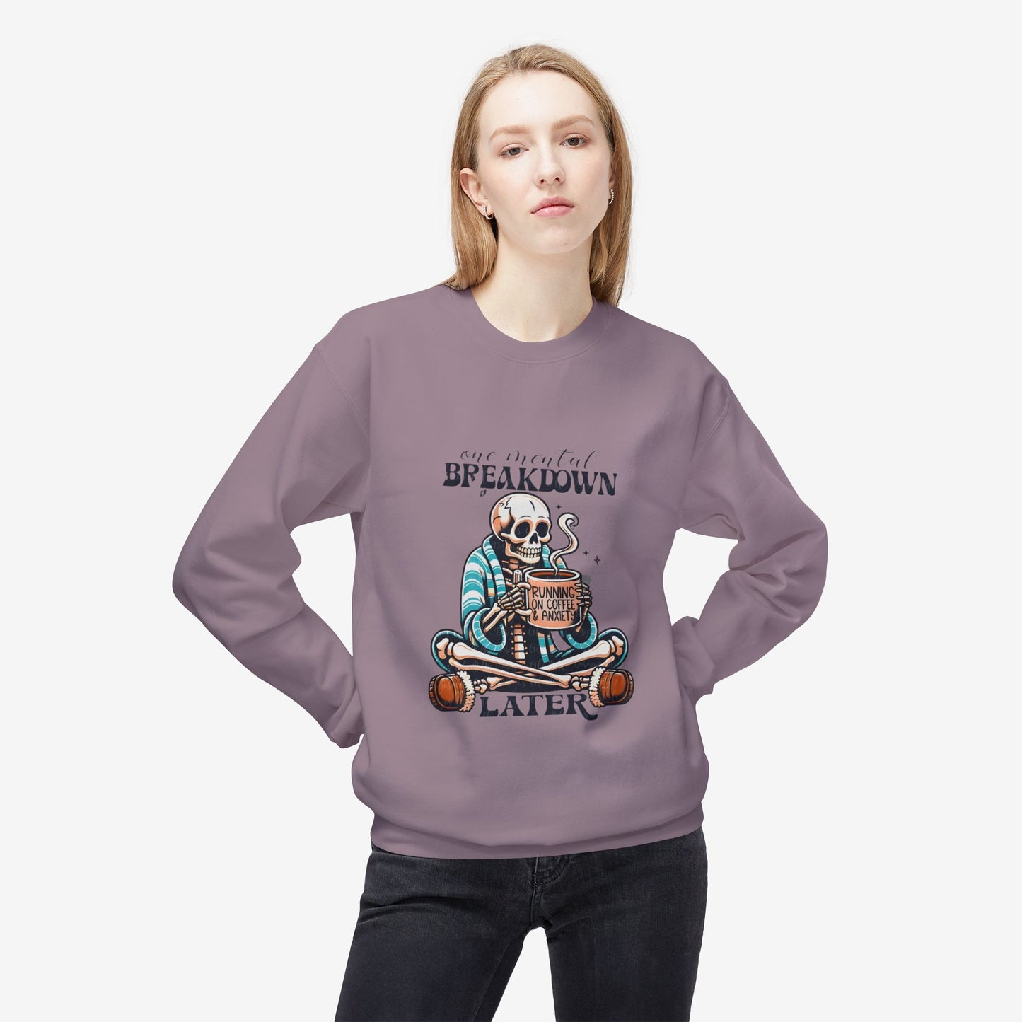Crewneck Sweatshirt Breakdown graphic