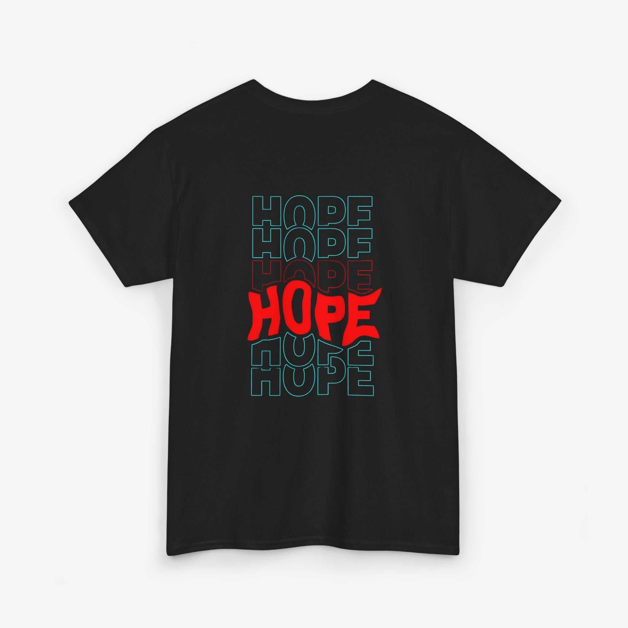 Inspirational Unisex Heavy Cotton Tee - 'Hope' Graphic Shirt