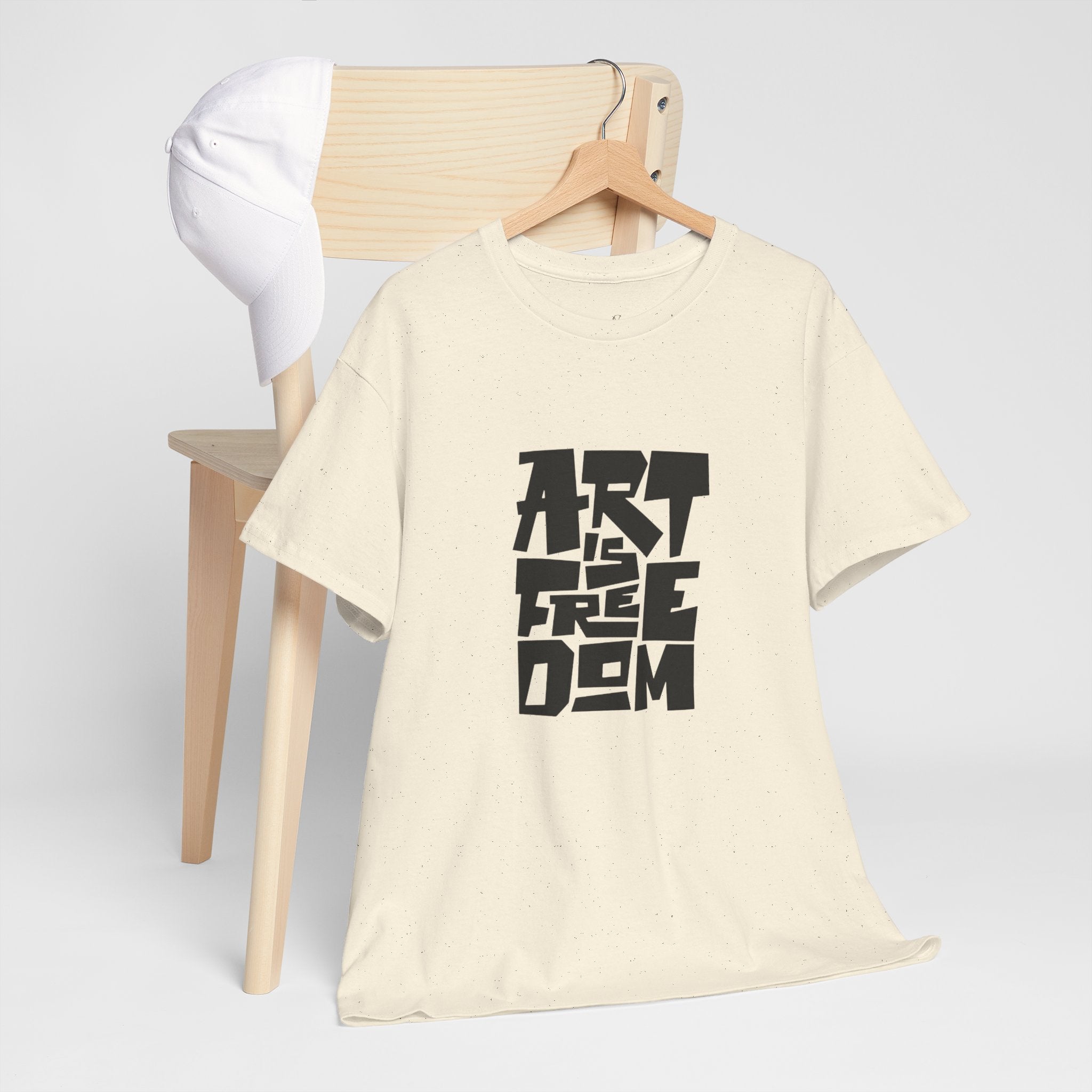 Art is Freedom Heavy Cotton Tee