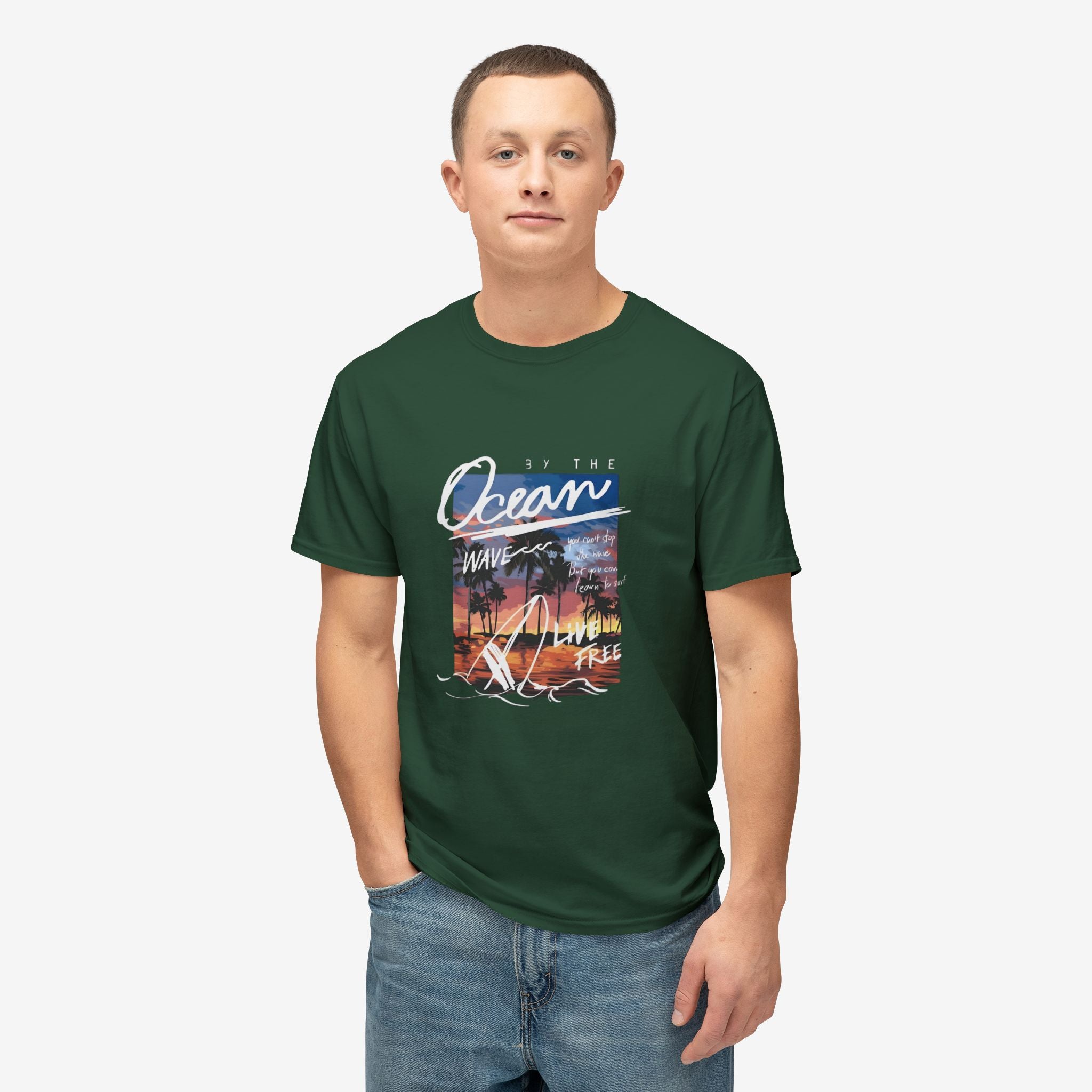 Ocean Vibes Cotton T-shirt
