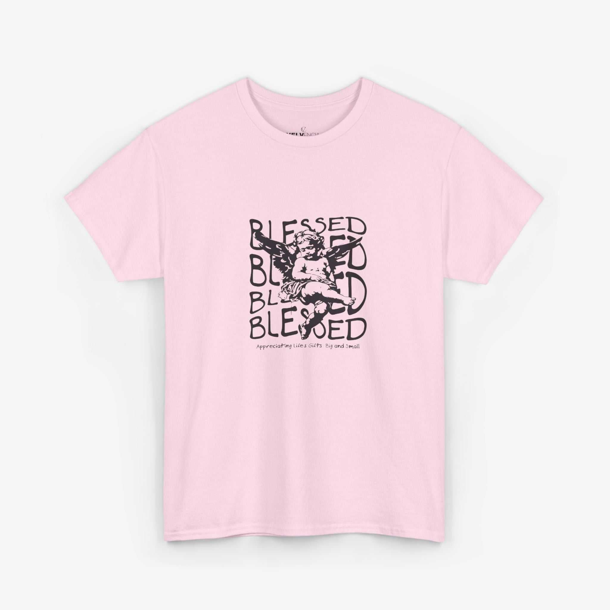 Blessed Unisex Cotton Tee - Inspirational Graphic Tee for Everyday Wear