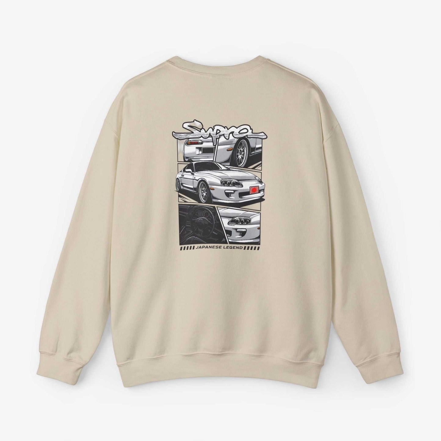 Vintage Supra Crewneck Sweatshirt 270gsm