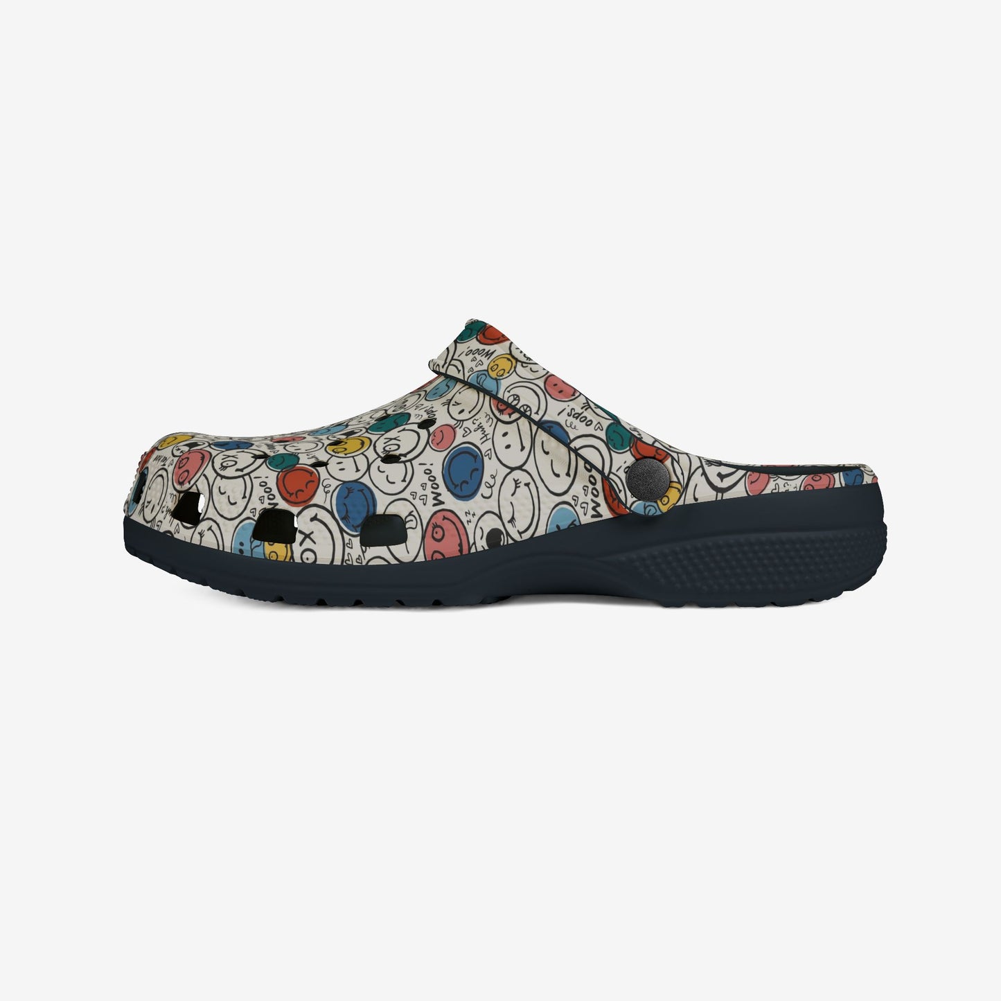 Smile emojis Men's Clogs