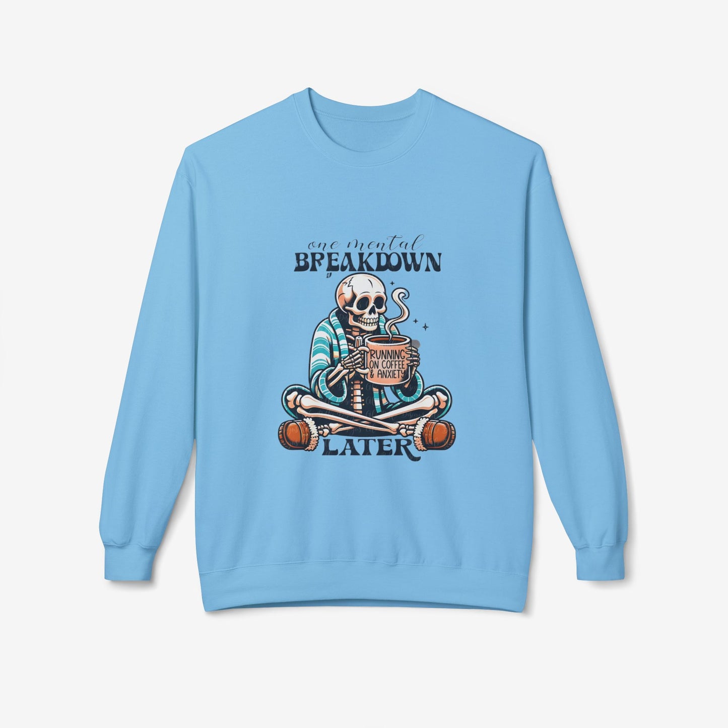 Crewneck Sweatshirt Breakdown graphic